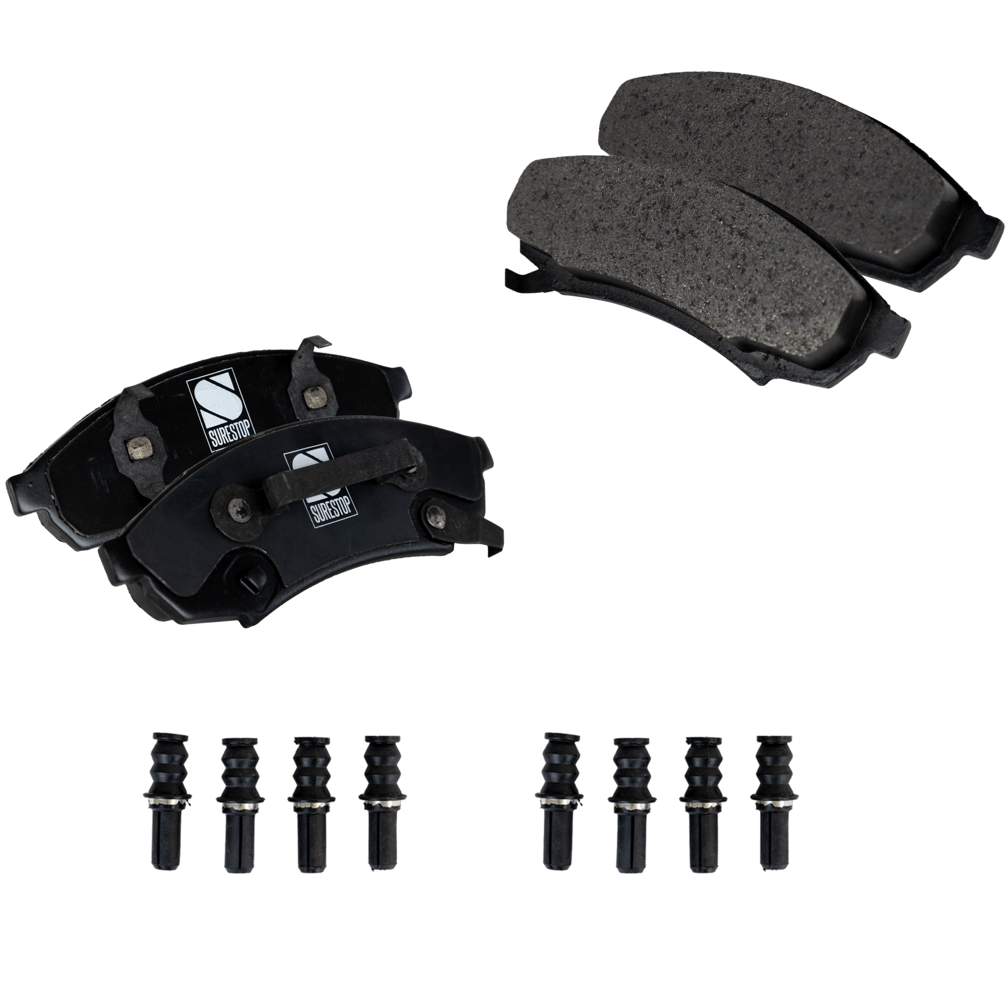 AM CUTLASS SUPREME 88-97 LUMINA 90-01 FRONT BRAKE PAD SET 2 Wheel Set SKU STPSSCP376 OEM 12321442-12510014-12510029-125