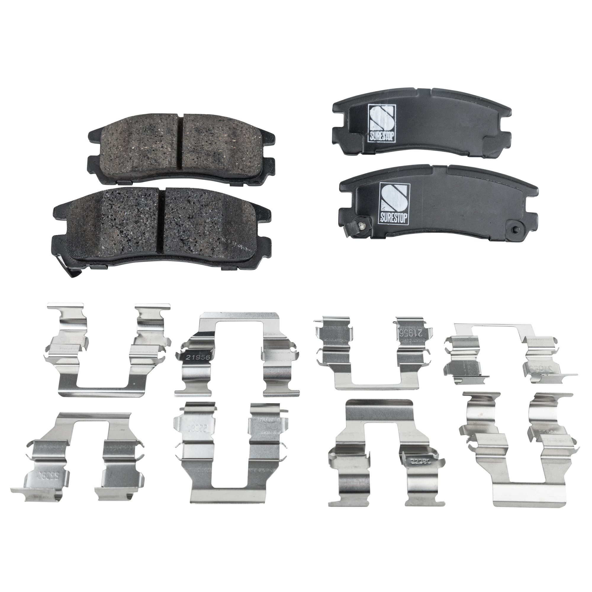 AM 3000GT 91-99 ECLIPSE 95-12 REAR BRAKE PAD SET 2 Wheel Set SKU STPSSCP383 OEM 58302M2A00 MB407659 MB534653 M