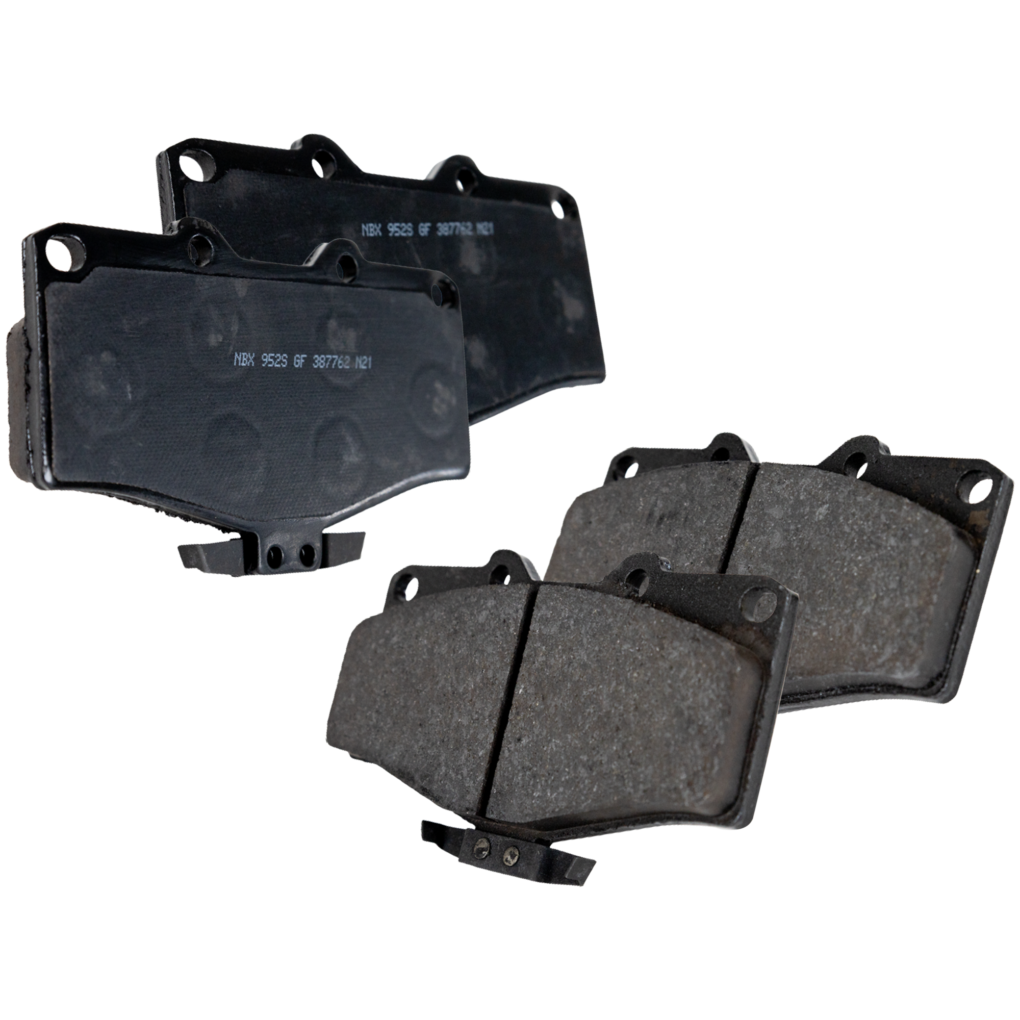 AM TOYOTA PICKUP 88-88-4RUNNER 88-89 BRAKE PAD SET Front 2 Wheel Set SKU STPSSCP410 OEM 0446535030-0446535100-04465352