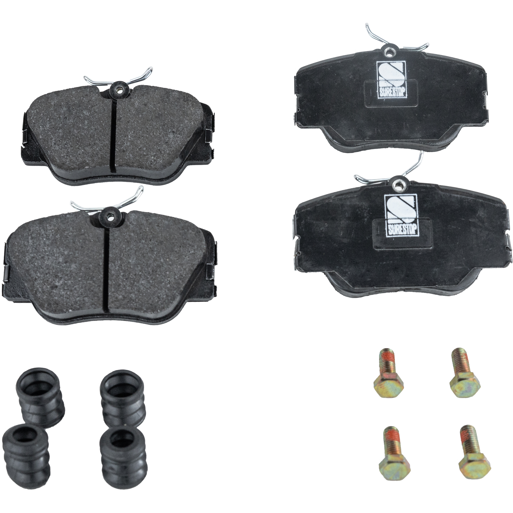 AM 300E 86-93-300TE 88-93-300D 87-87-90-93 BRAKE PAD SET Front 2 Wheel Set SKU STPSSCP423 OEM 0004200720-0004209920-00042099