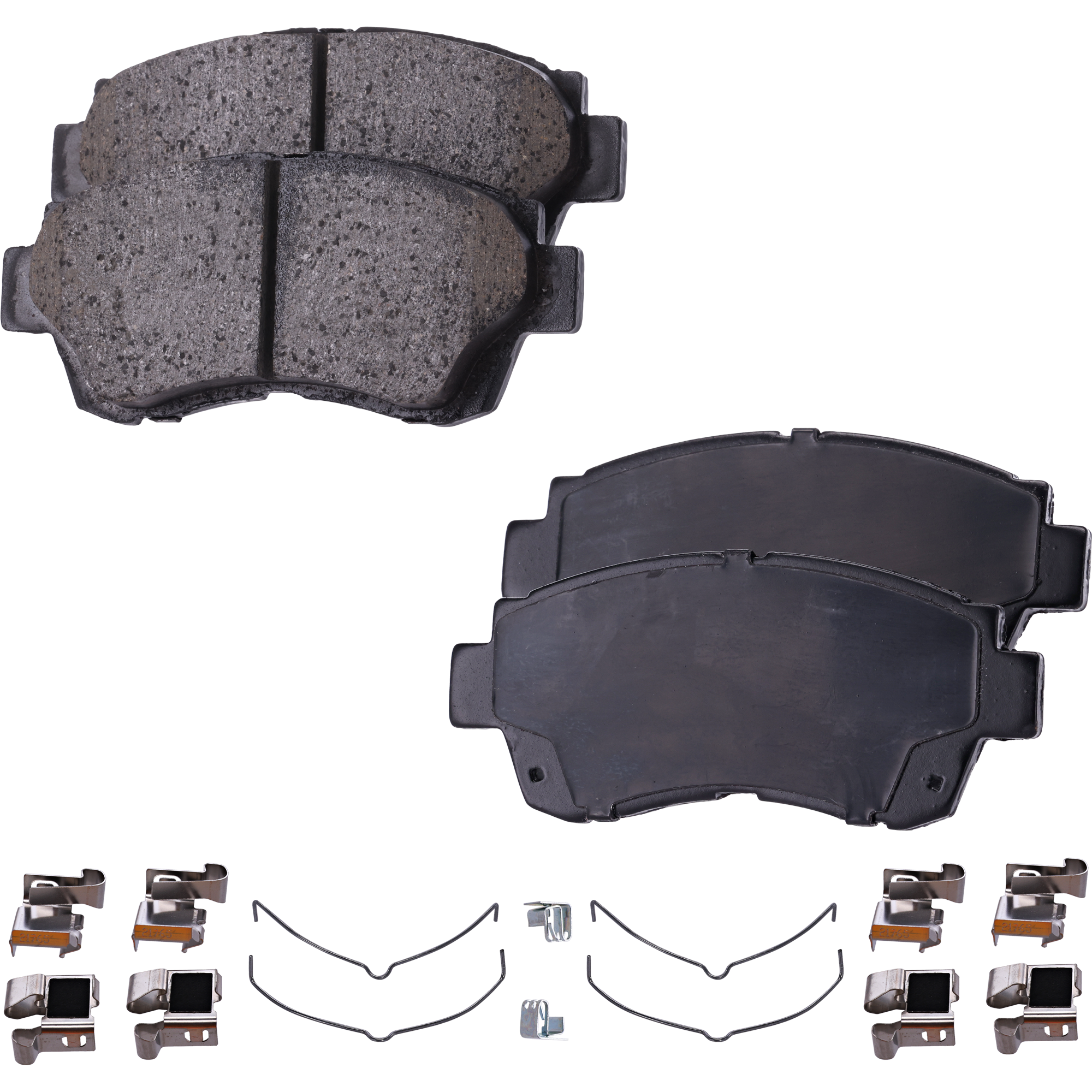 AM SIENNA 98-03 CAMRY 91-96-00-01 BRAKE PAD SET Front 2 Wheel Set SKU STPSSCP476 OEM 0446524010-0446550080-04465501