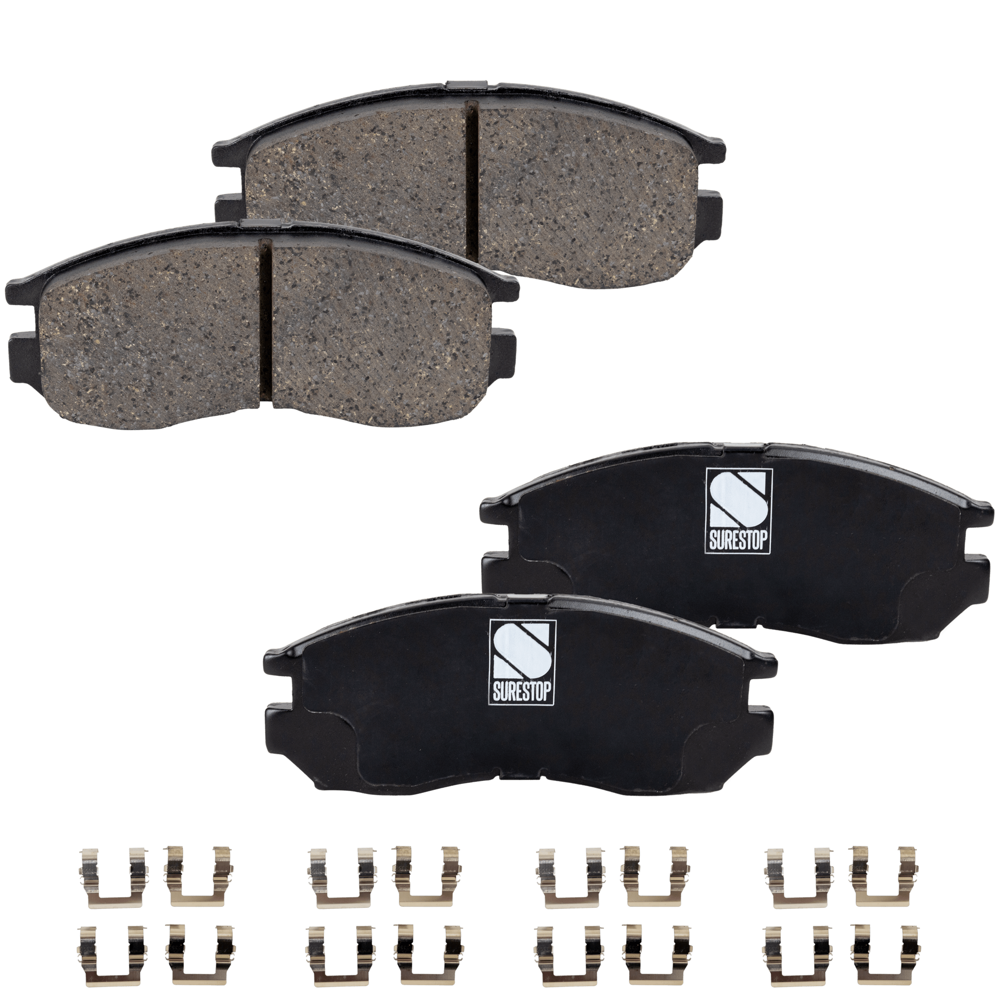 AM GALANT 90-01 SEBRING 95-05 FRONT BRAKE PAD SET 2 Wheel Set SKU STPSSCP484 OEM 58101M2A01 MB699174 MB699266 M