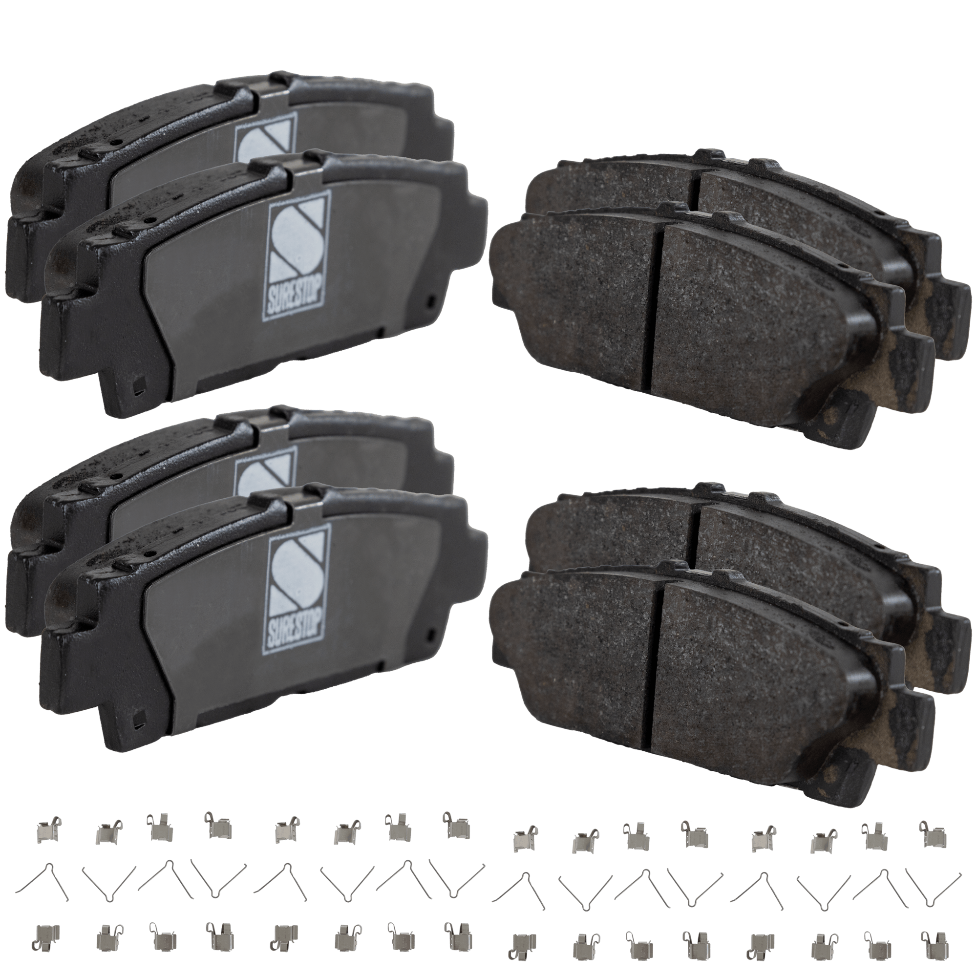 AM LS400-90-92 BRAKE PAD SET Rear 2 Wheel Set SKU STPSSCP488 OEM 0446650010-0446650070-04492500
