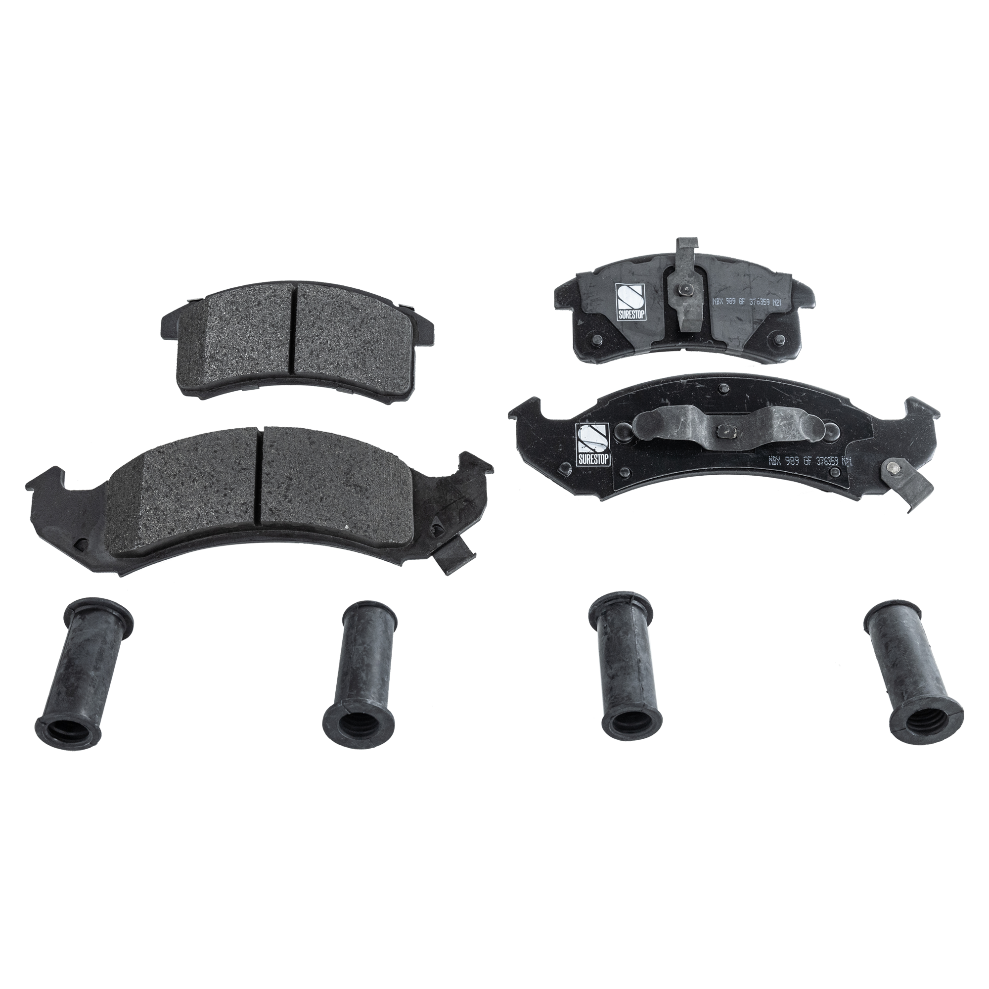 AM PARK AVENUE DEVILLE 91-93 FRONT BRAKE PAD SET 2 Wheel Set SKU STPSSCP505 OEM 12510001-12510023-12510027-180