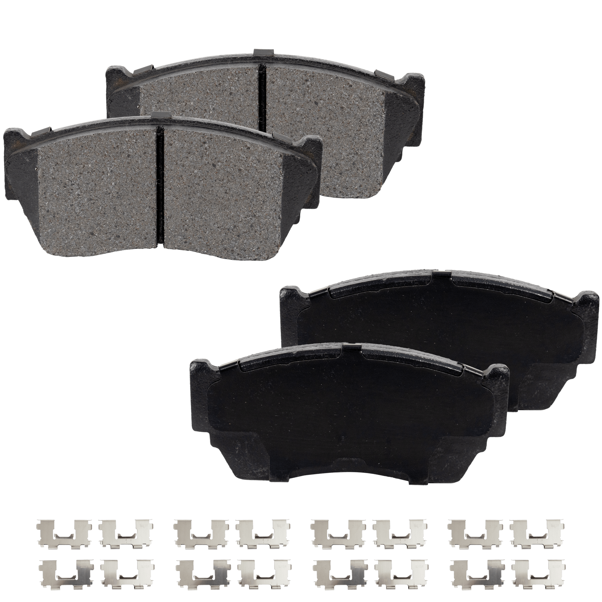 AM SENTRA 91-94 FRONT BRAKE PAD SET 2 Wheel Set SKU STPSSCP510 OEM 4106050Y90-4106050Y93-4106050Y