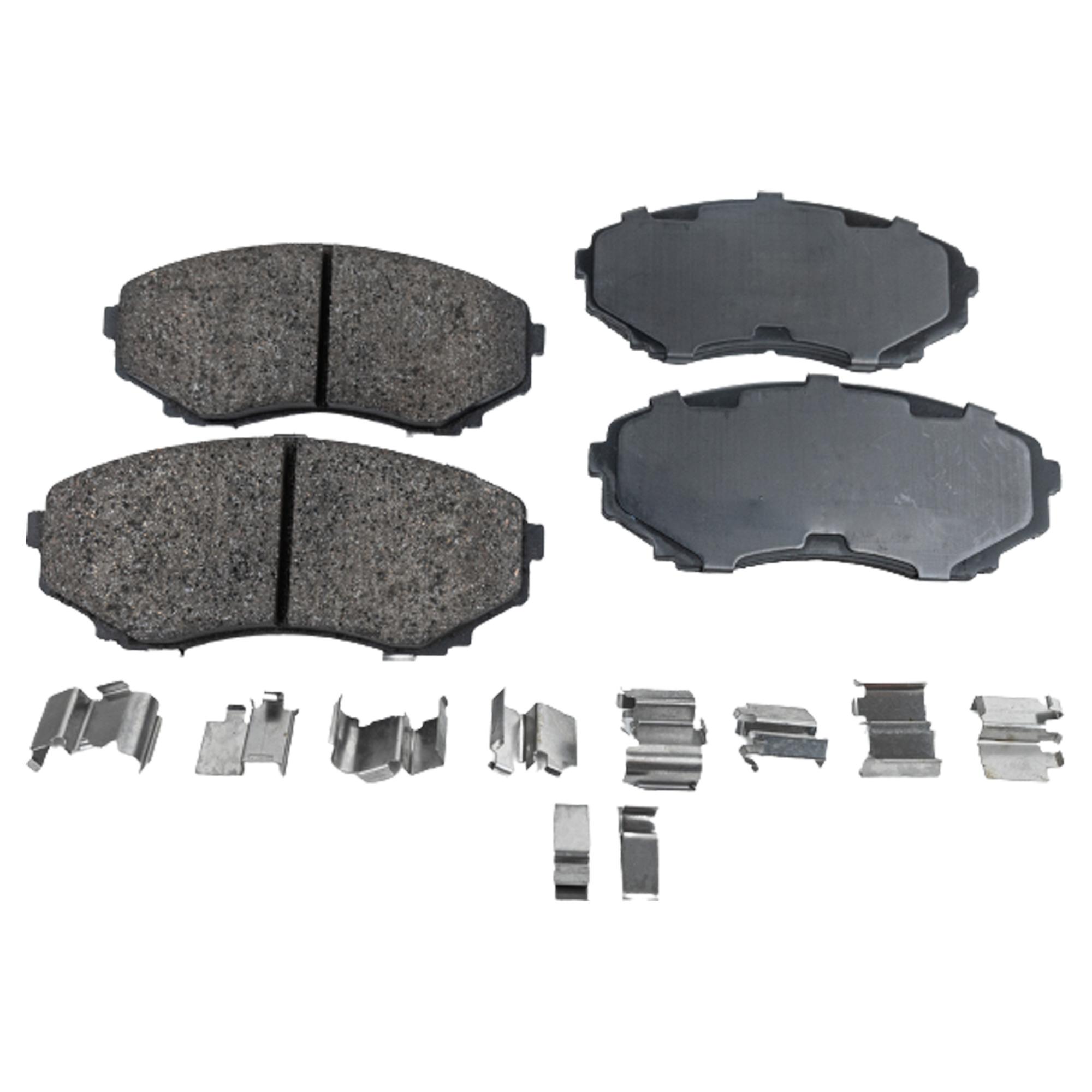 AM MPV 92-98 FRONT BRAKE PAD SET 2 Wheel Set SKU STPSSCP551 OEM LAZ53328Z LBZ13328Z LBZ23323Z