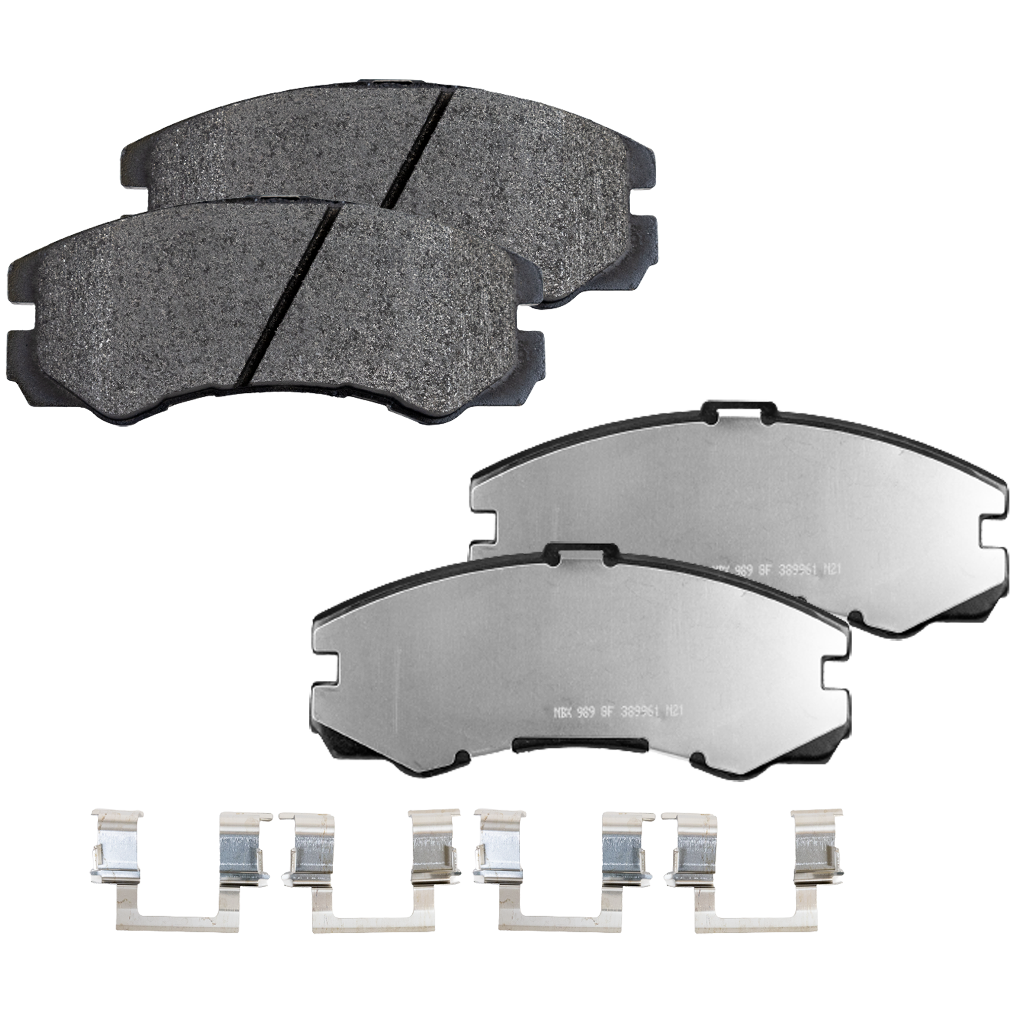 AM TROOPER 92-02 BRAKE PAD SET Front 2 Wheel Set SKU STPSSCP579 OEM 8970352570-8970352571-89707007