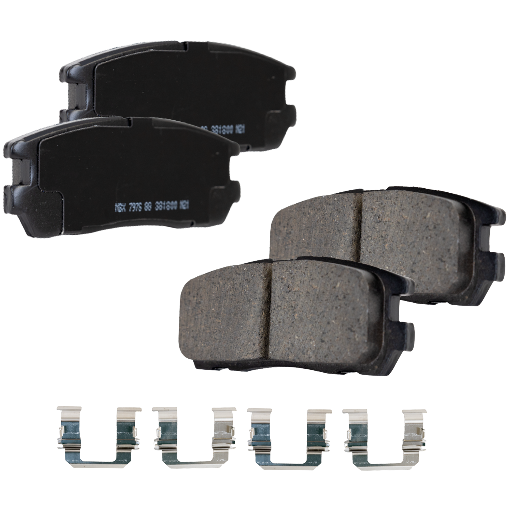 AM TROOPER 92-02 RODEO 00-04 BRAKE PAD SET Rear 2 Wheel Set SKU STPSSCP580 OEM 8970352660-8970700800-89717553