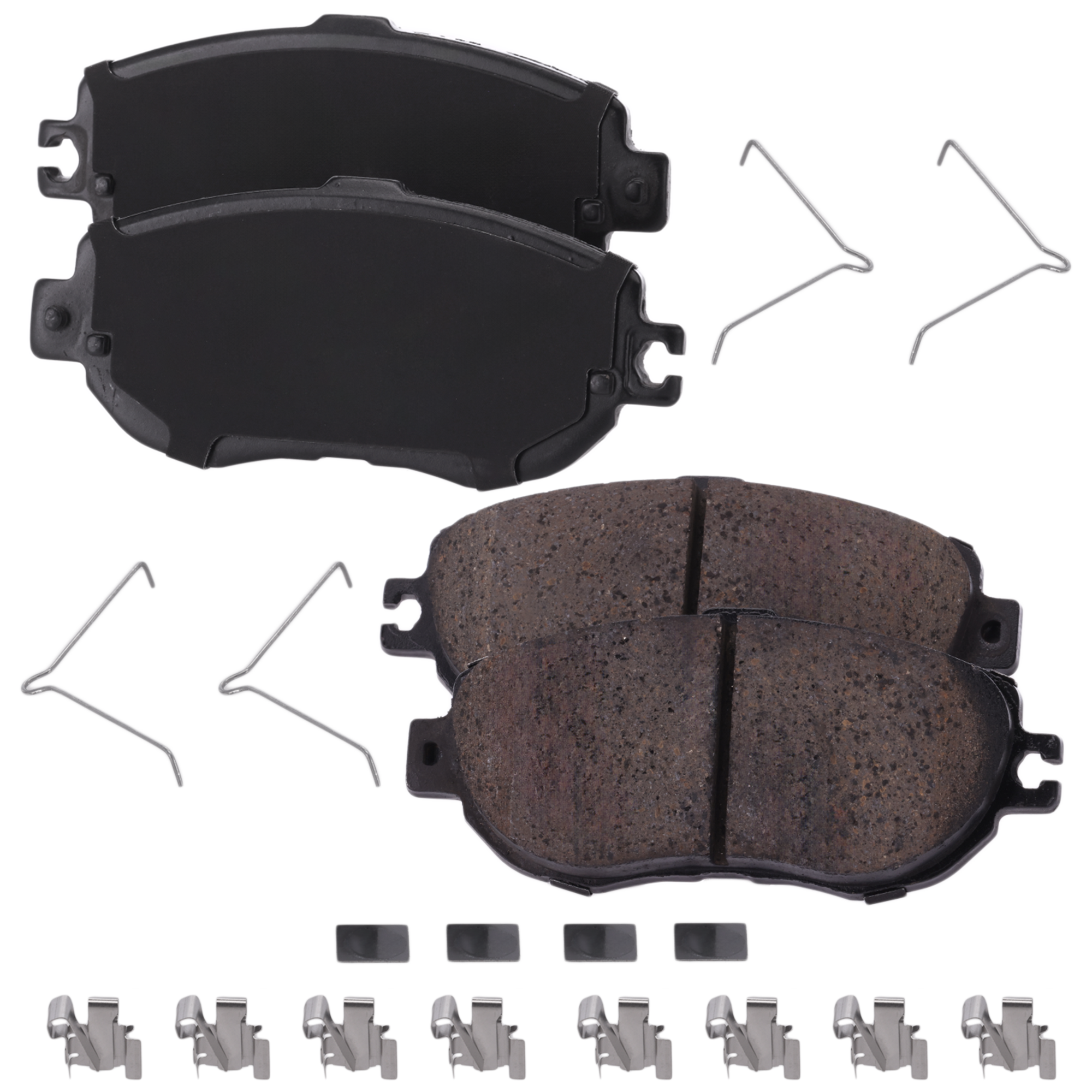 AM LS400-93-94 FRONT BRAKE PAD SET 2 Wheel Set SKU STPSSCP612 OEM 0446550030-0449150070-04491500
