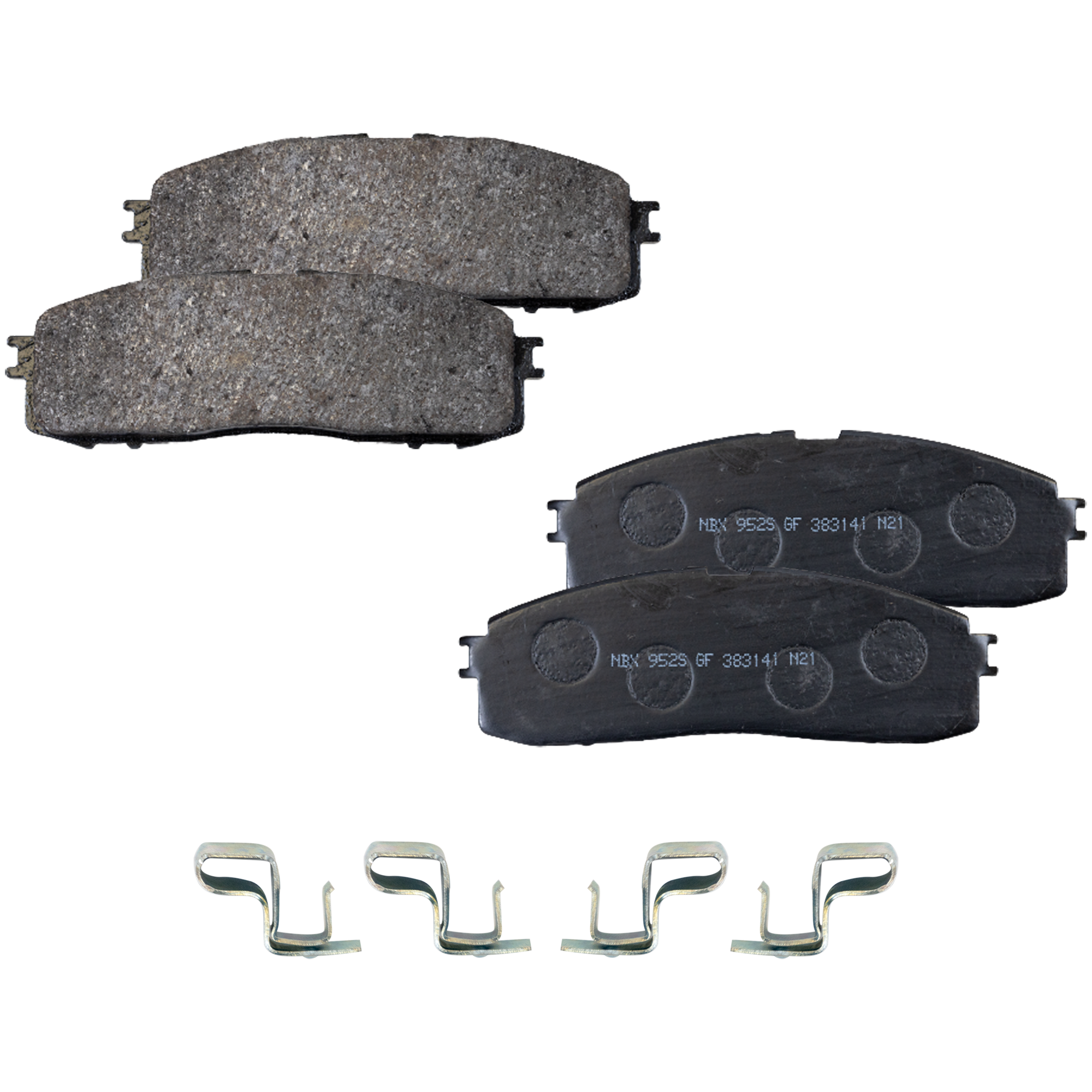 AM CRESSIDA 89-92 REAR BRAKE PAD SET 2 Wheel Set SKU STPSSCP622 OEM 0446622070-0446622090-04492221