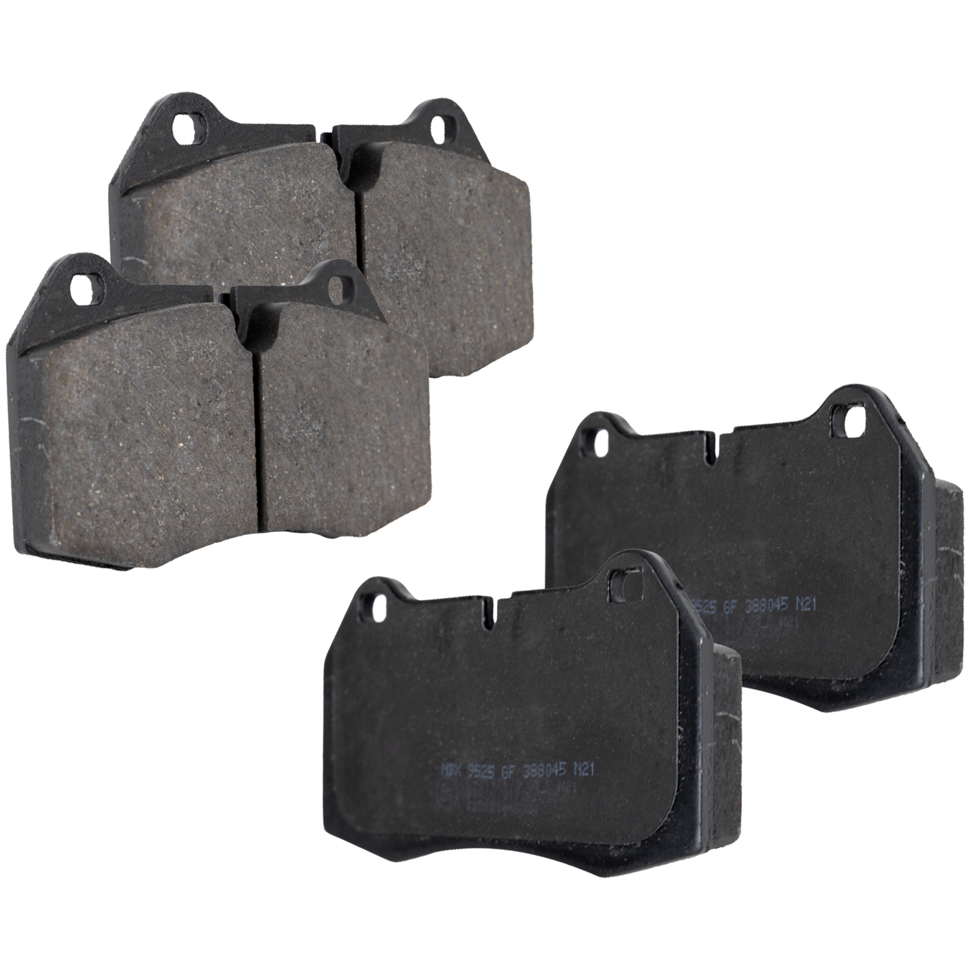 AM 8 SERIES 94-97 BRAKE PAD SET Front 2 Wheel Set SKU STPSSCP639 OEM 107683060-107683070-107721430
