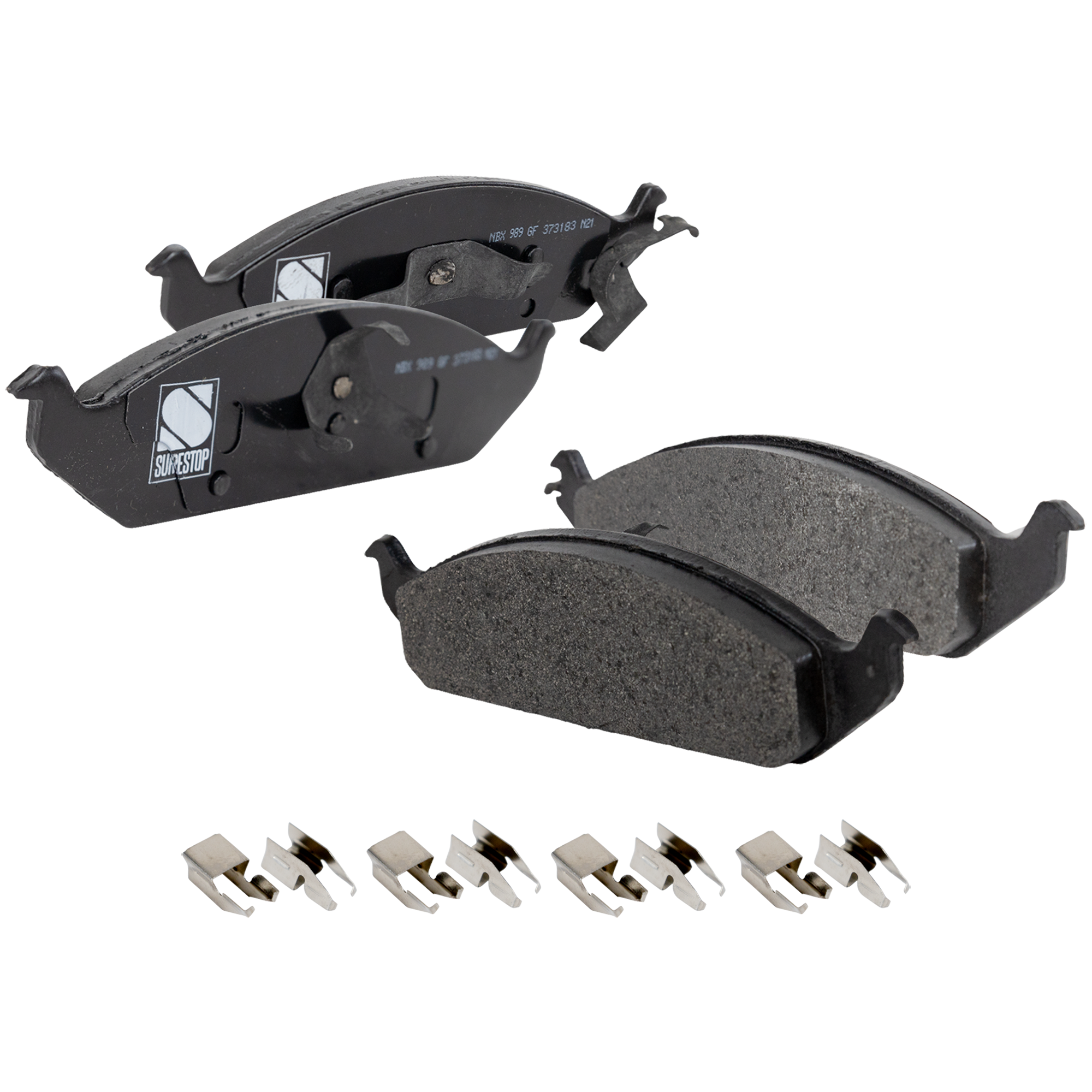 AM CIRRUS STRATUS 95-00 SEBRING BREEZE 96-00 FRONT BRAKE PAD SET 2 Wheel Set SKU STPSSCP650 OEM 4798885AA 4897746AA 5016164AA
