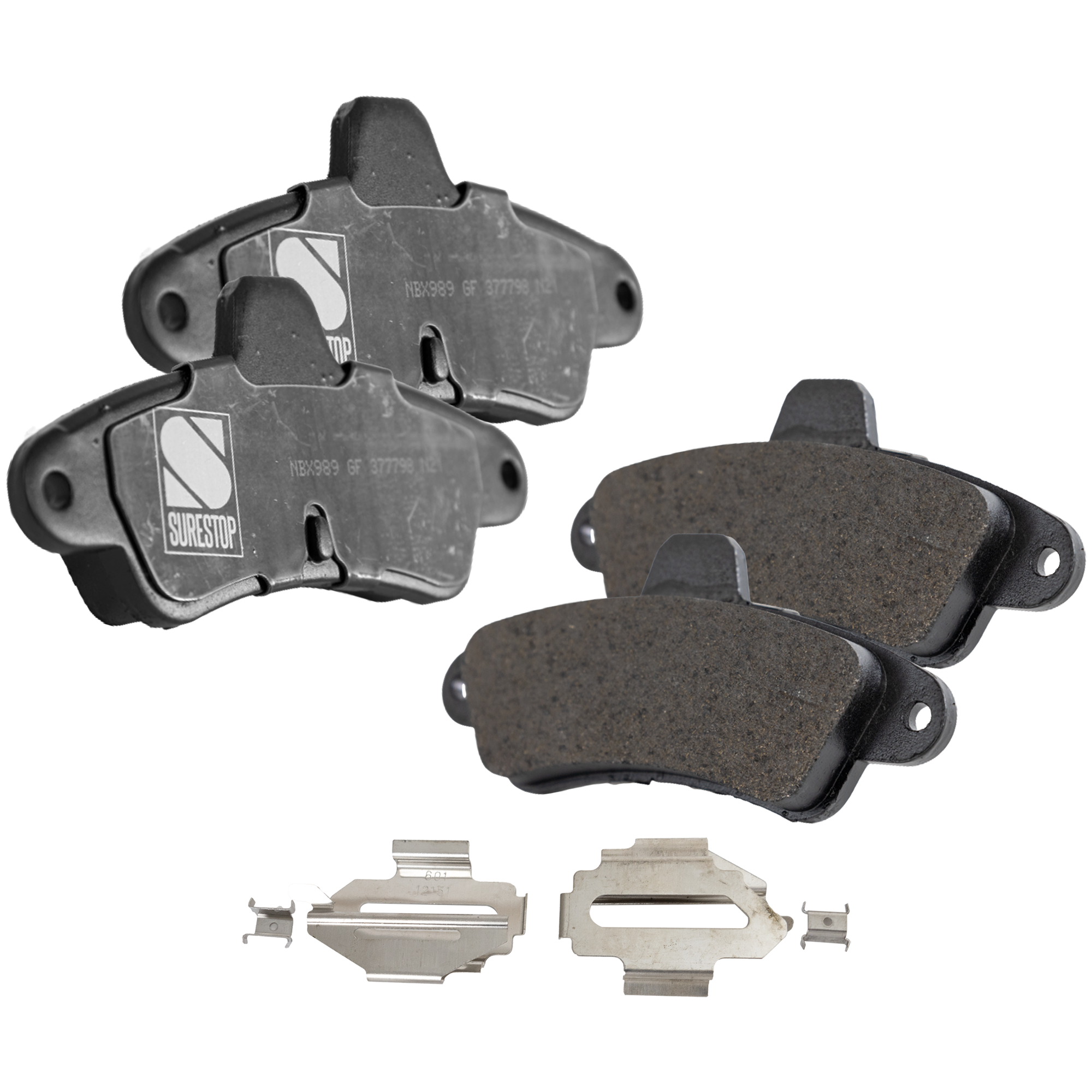 AM CONTOUR MYSTIQUE 95-00 BRAKE PAD SET Rear 2 Wheel Set SKU STPSSCP661 OEM F5RZ2200B F8RZ2200BA