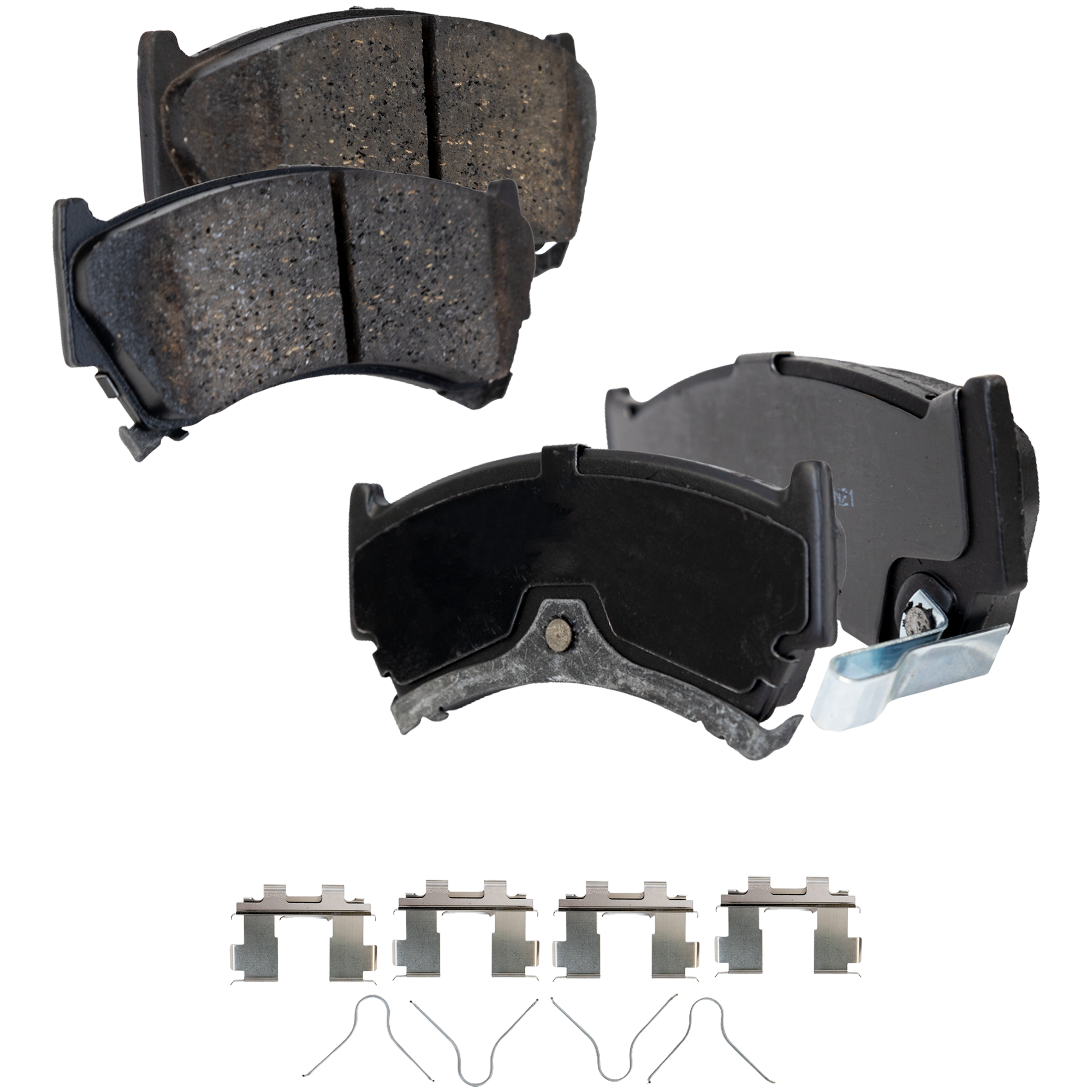 AM SENTRA 95-99-200SX 95-98 FRONT BRAKE PAD SET 2 Wheel Set SKU STPSSCP668 OEM 4106001A00-410600M891-410600M8