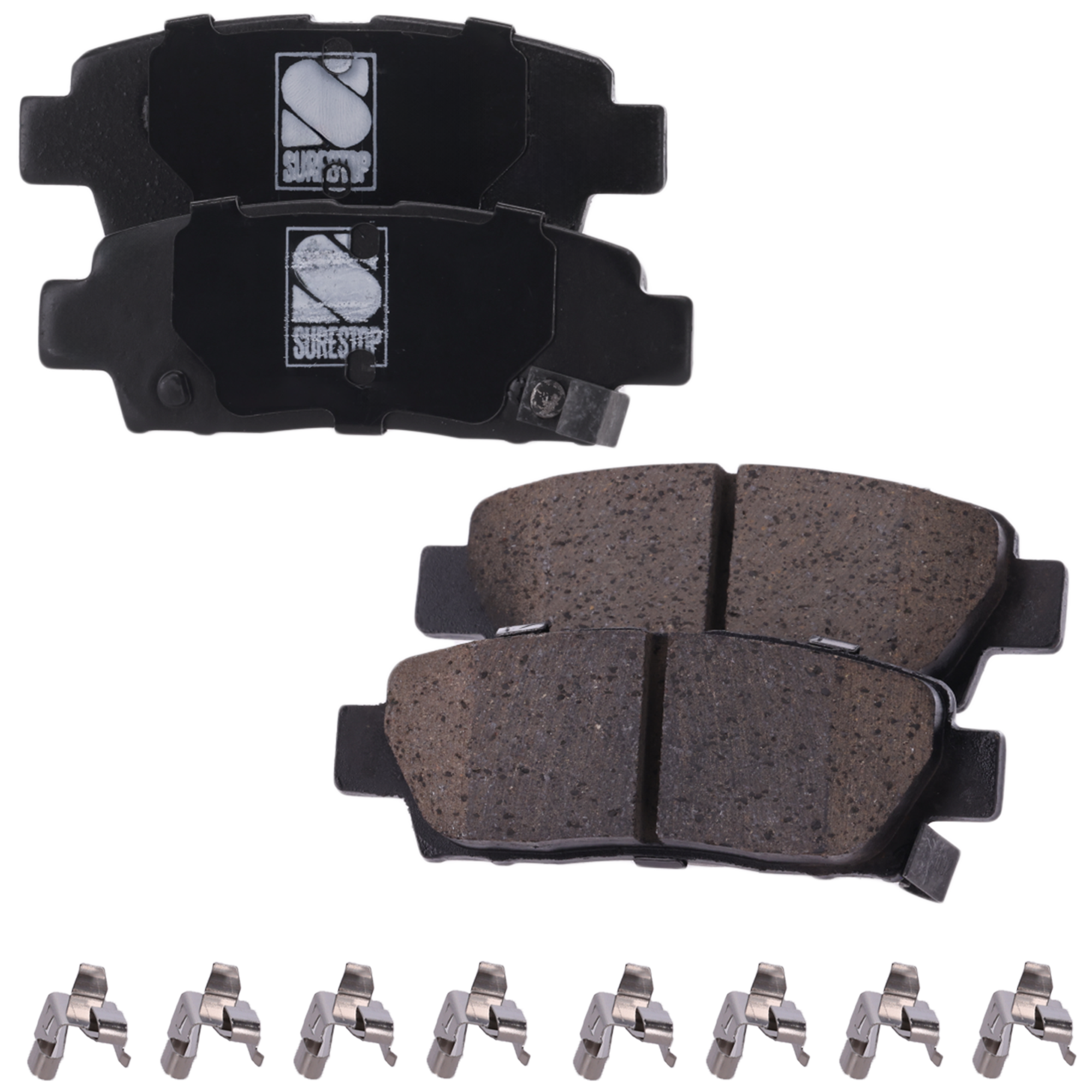 AM AVALON 95-99 REAR BRAKE PAD SET 2 Wheel Set SKU STPSSCP672 OEM 0446607010-0446607011-04466070