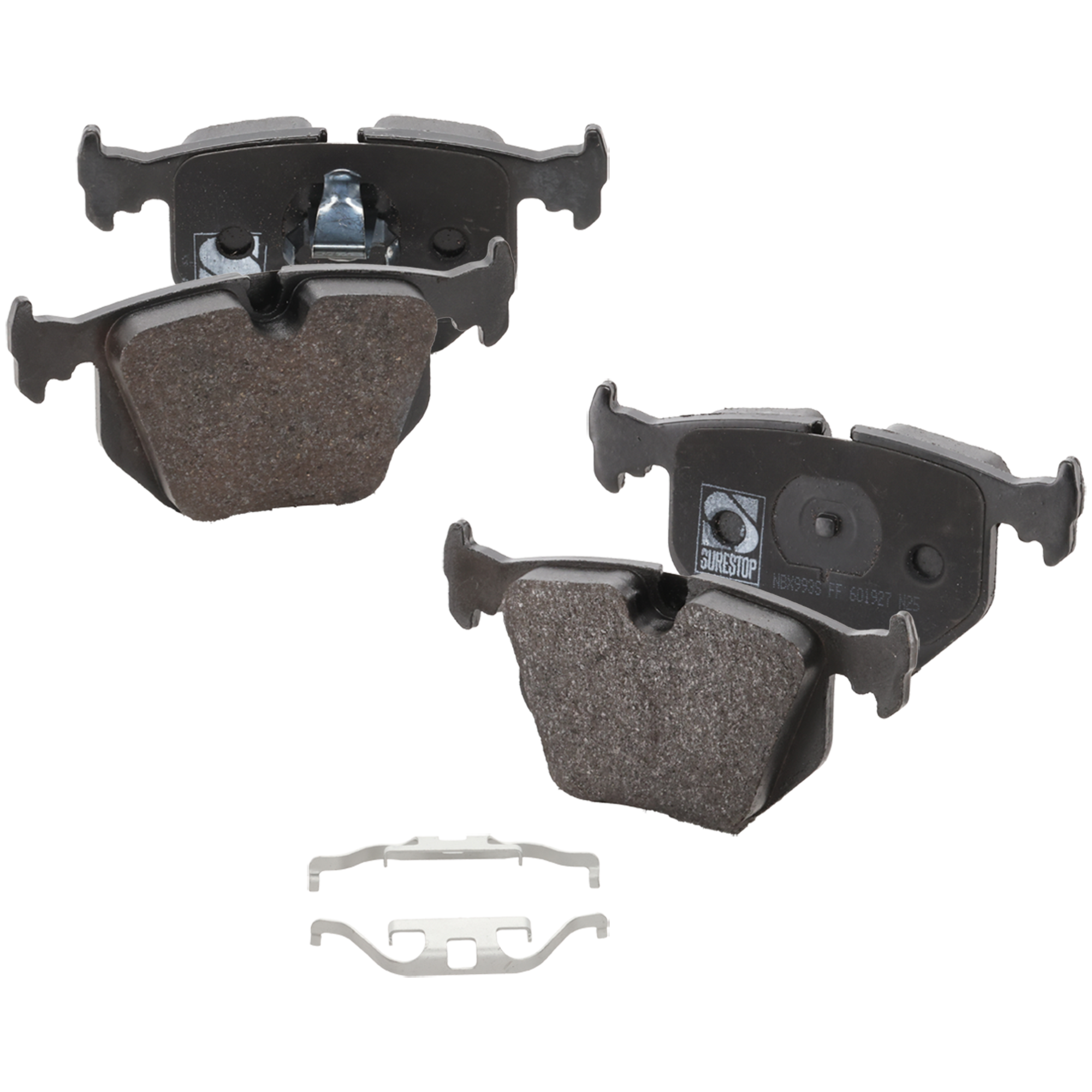 AM 7 SERIES 98-99 X3-04-10 REAR BRAKE PAD SET 2 Wheel Set SKU STPSSCP683 OEM 34211163324-34211164581-342111