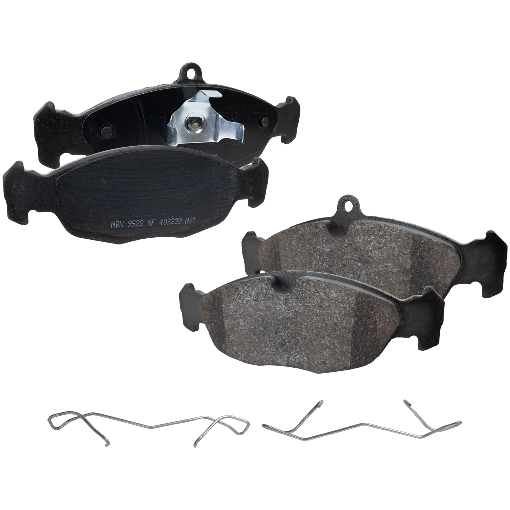AM VANDEN PLAS XJ6 XJR 95-97 BRAKE PAD SET Rear 2 Wheel Set SKU STPSSCP688 OEM JLM11903 JLM21344