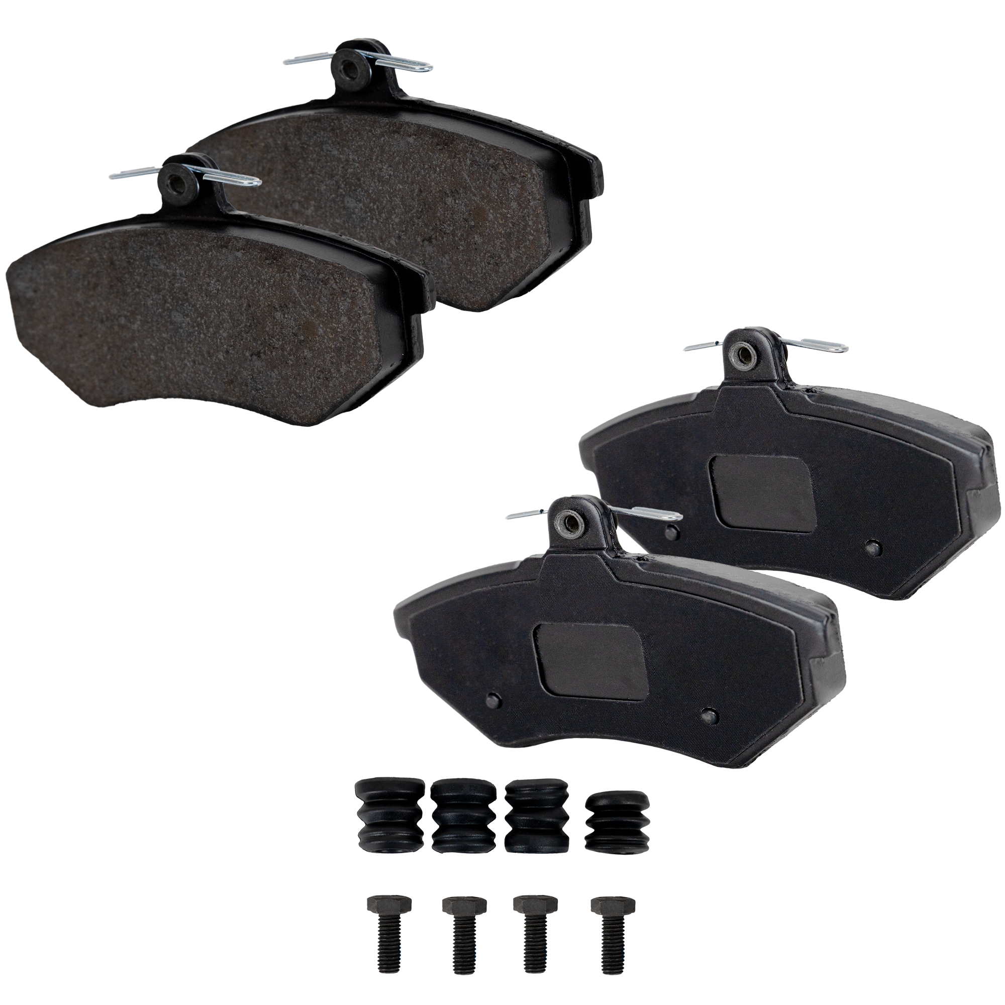 AM CABRIO 96-07 JETTA 98-99 FRONT BRAKE PAD SET 2 Wheel Set SKU STPSSCP696 OEM 1HM698151A 357698151D