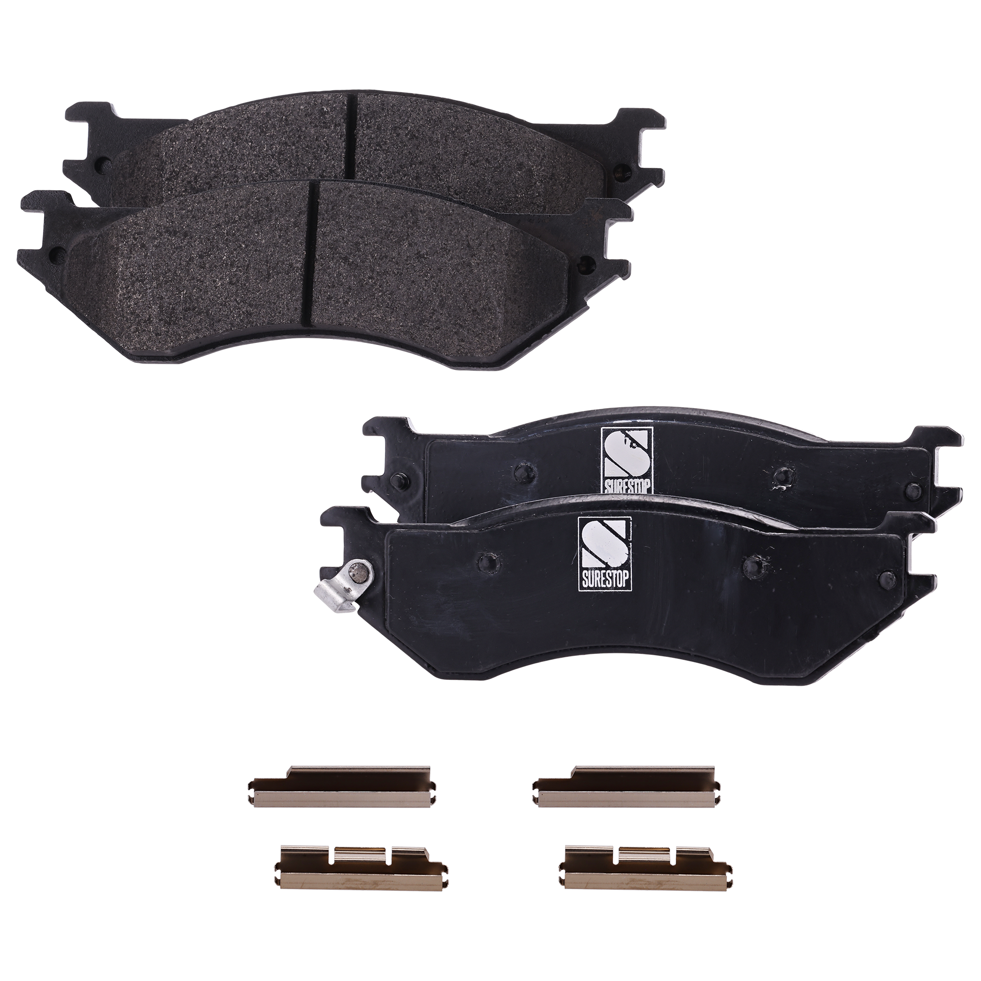 AM EXPEDITION 97-02 RAM 2500-3500-01-08 FRONT BRAKE PAD SET 2 Wheel Set Ram Models Rear SKU STPSSCP702 OEM F75Z2001AA F75Z2001BA