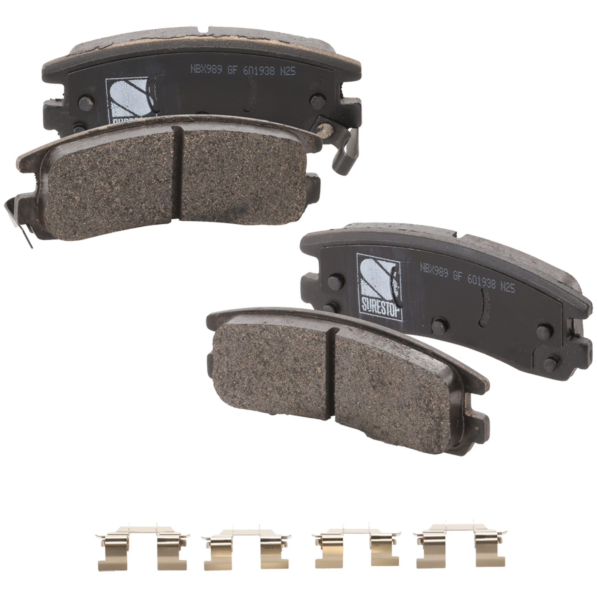 AM SL SERIES 96-98 PARK AVENUE 97-05 REAR BRAKE PAD SET 2 Wheel Set SKU STPSSCP714 OEM 12510045-18024530-18029826-180