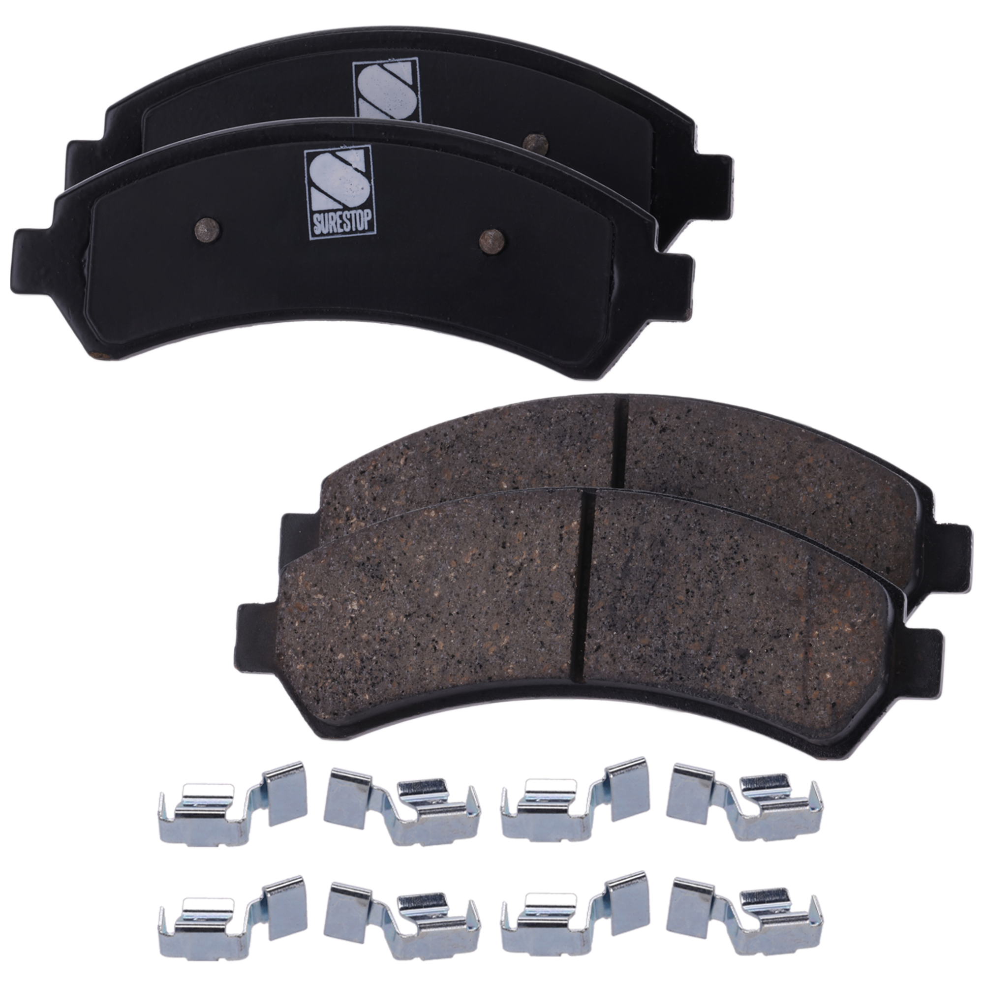 AM BLAZER 97-05 BRAVADA 97-01 FRONT BRAKE PAD SET 2 Wheel Set SKU STPSSCP726 OEM 18029791-18029863-18043872-818