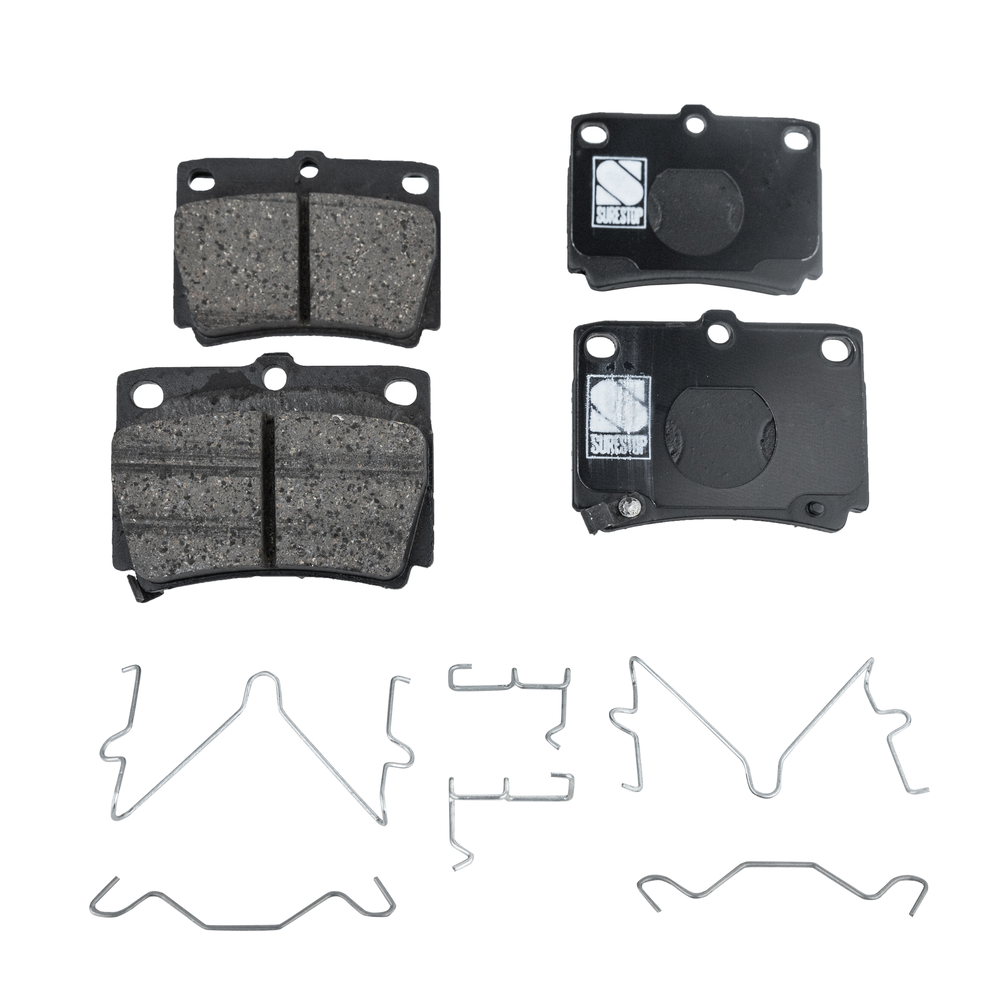 AM MONTERO SPORT 97-04 REAR BRAKE PAD SET 2 Wheel Set SKU STPSSCP733 OEM MR307415 MR389575 MZ690027