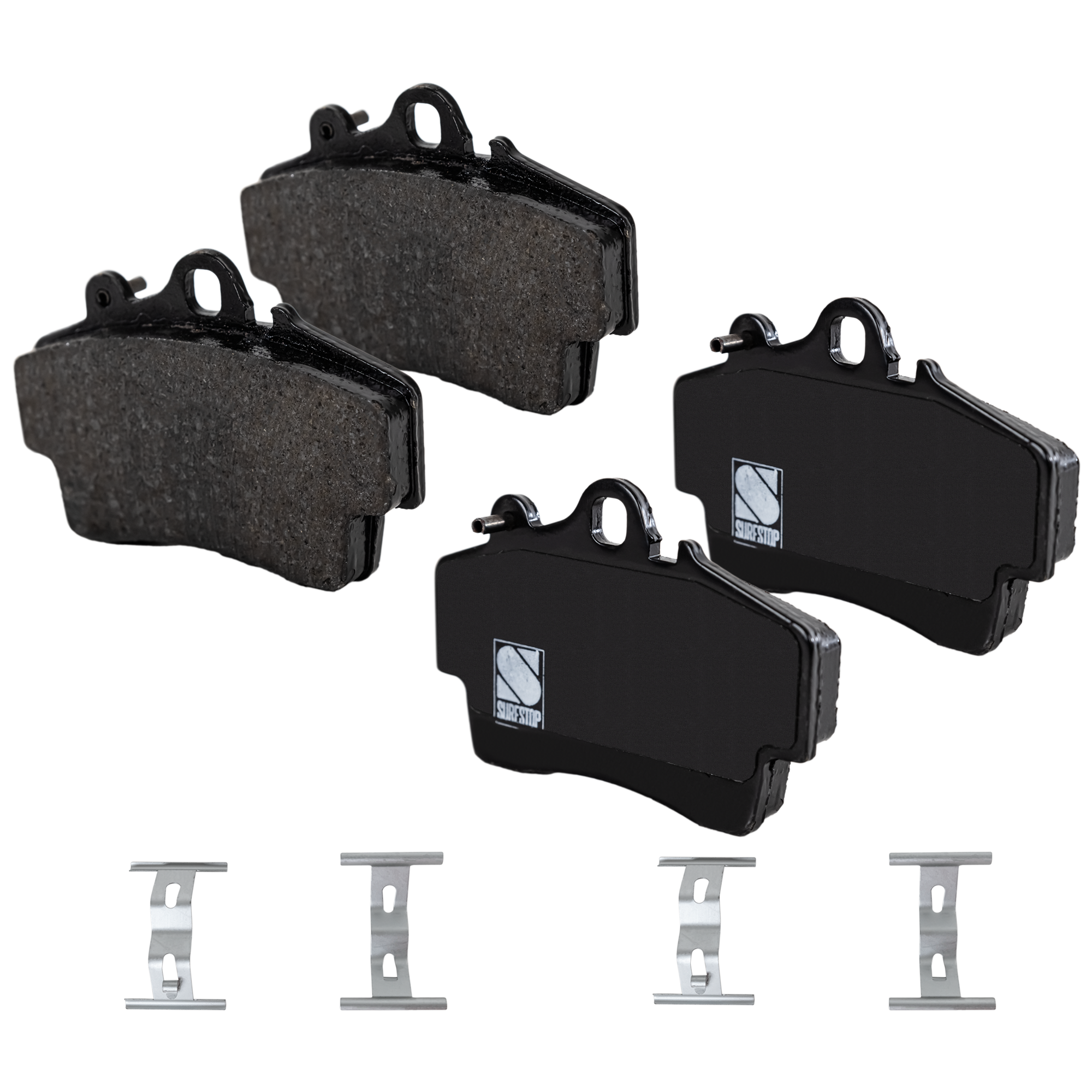 AM BOXSTER 97-08 CAYMAN 07-08 BRAKE PAD SET Front 2 Wheel Set SKU STPSSCP737 OEM 98635193911-98635193915-987351