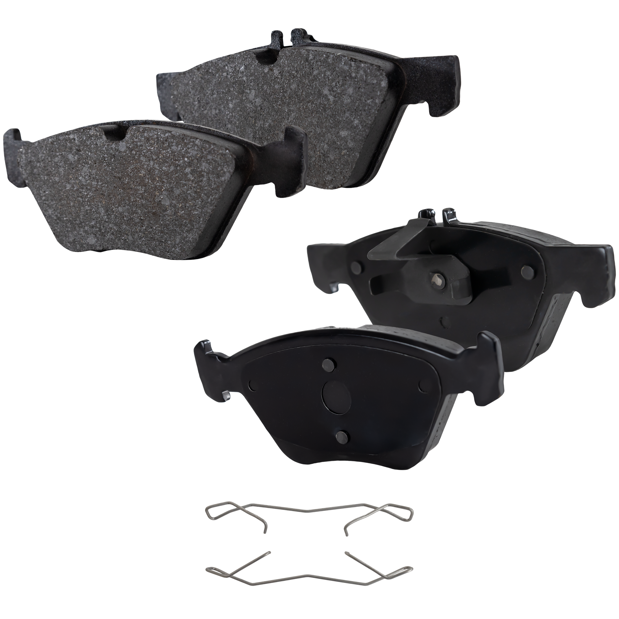 AM E CLASS 96-99 FRONT BRAKE PAD SET 2 Wheel Set SKU STPSSCP740 OEM 0024204520-0024205020