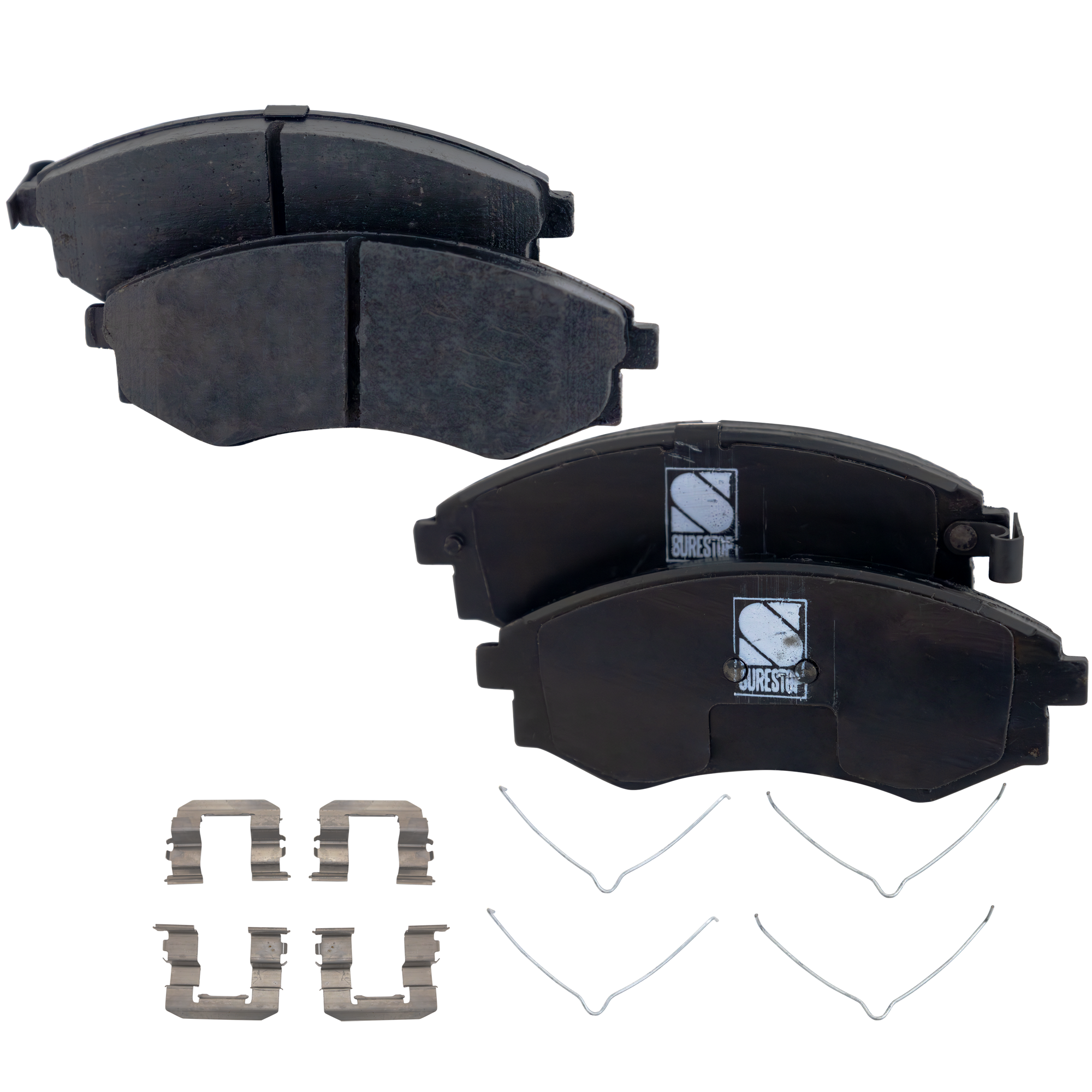 AM SONATA 98-04 ELANTRA 01-01 FRONT BRAKE PAD SET 2 Wheel Set SKU STPSSCP747 OEM 5810129A90-5810129B10-5810134A
