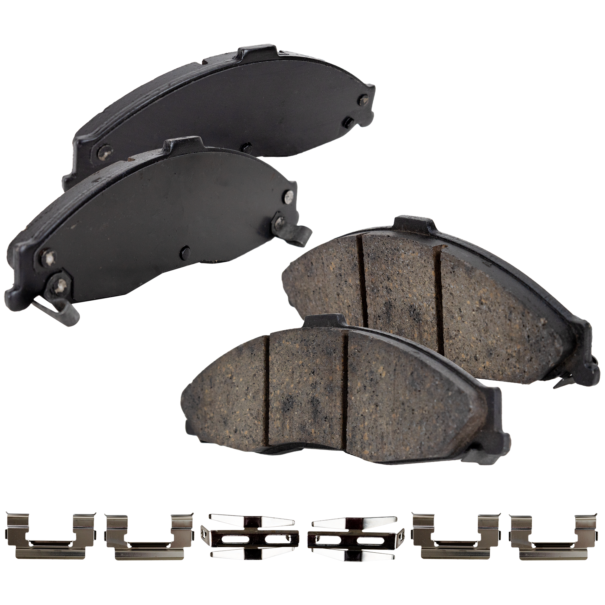 AM CAMARO FIREBIRD 98-02 FRONT BRAKE PAD SET 2 Wheel Set SKU STPSSCP749 OEM 18026165-18026298-18038574-180