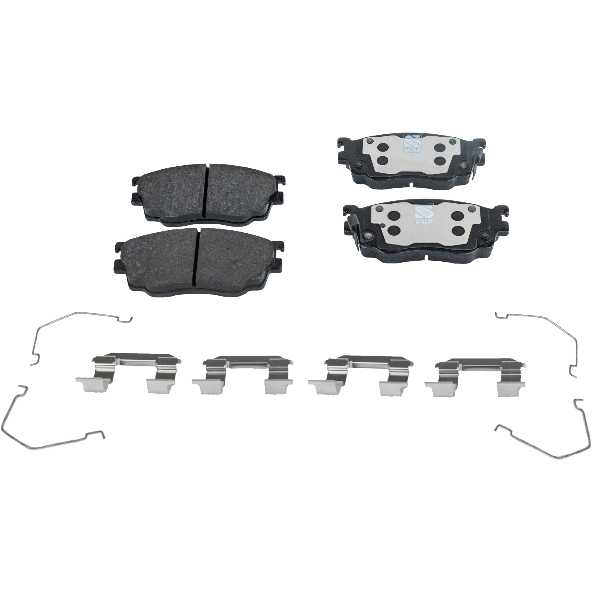 AM MAZDA 626-98-02 PROTEGE 03-03 BRAKE PAD SET Front 2 Wheel Set SKU STPSSCP755 OEM CBY33323Z GDYE3323ZA GGYE3323Z