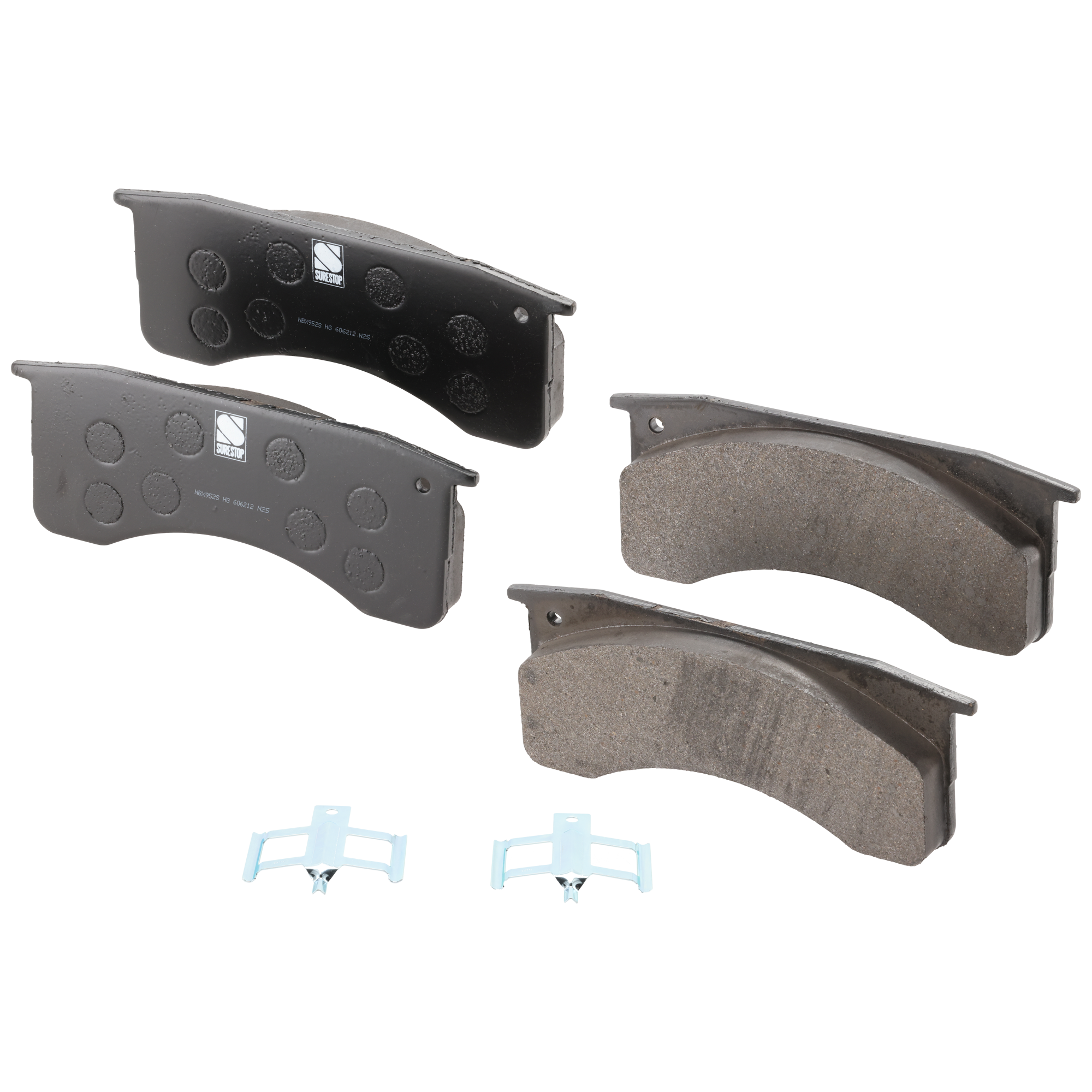 AM FREIGHTLINER TRUCKS 91-05 FRONT OR REAR BRAKE PAD SET 2 Wheel Set SKU STPSSCP769 OEM 12387805-2599722C91-2C4Z2001AA