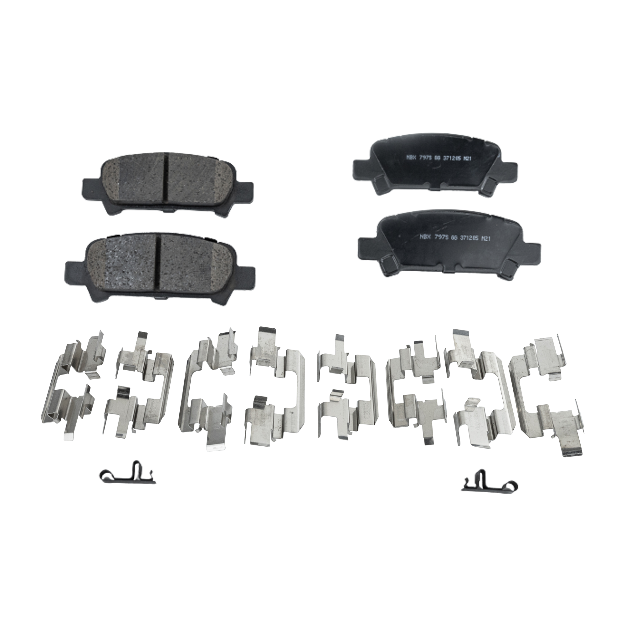 AM FORESTER IMPREZA 98-03 BAJA 03-06 BRAKE PAD SET Rear 2 Wheel Set SKU STPSSCP770 OEM 26292AE020-26296FC002-26692AE0