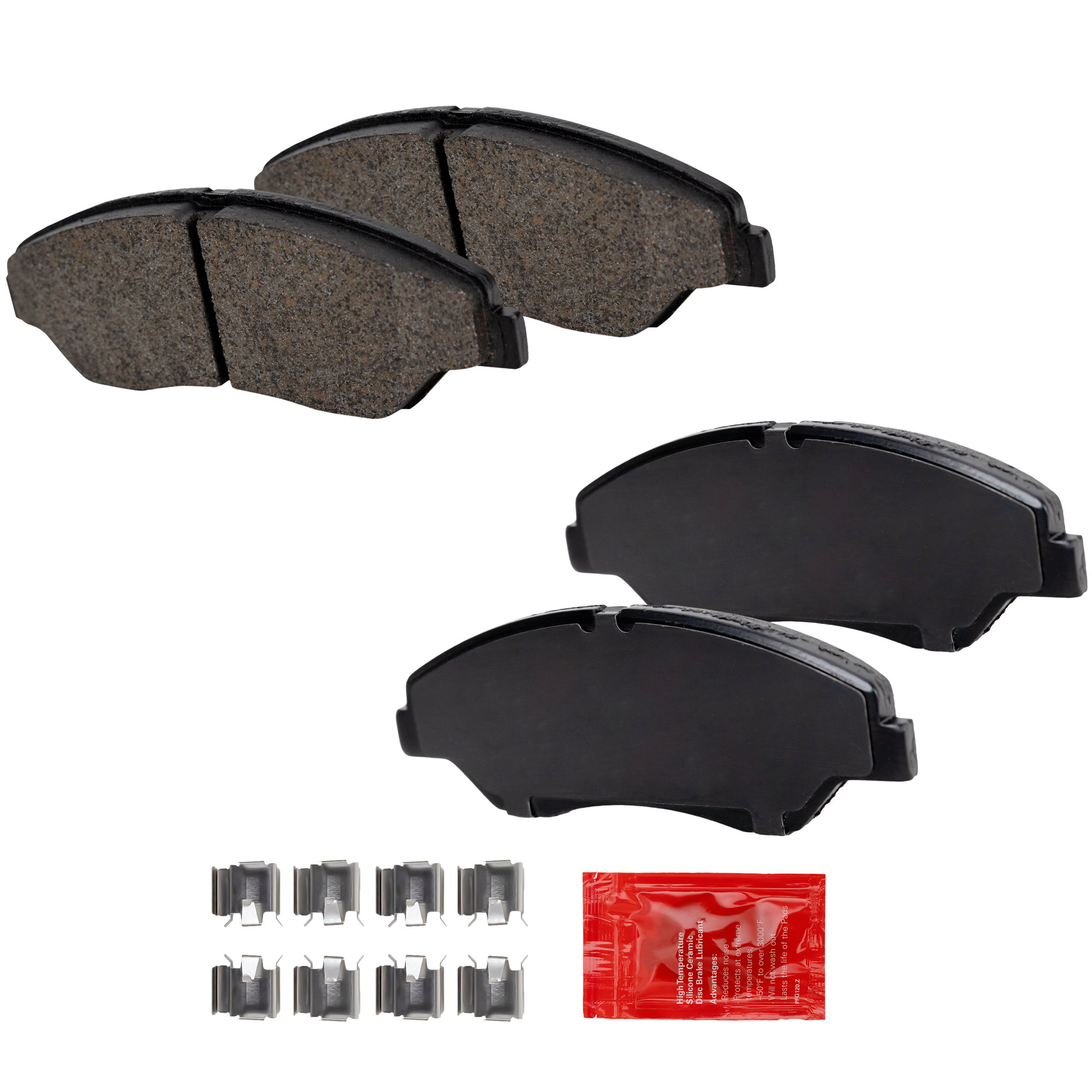 AM SPORTAGE 98-02 BRAKE PAD SET Front 2 Wheel Set SKU STPSSCP774 OEM 0K0453323Z