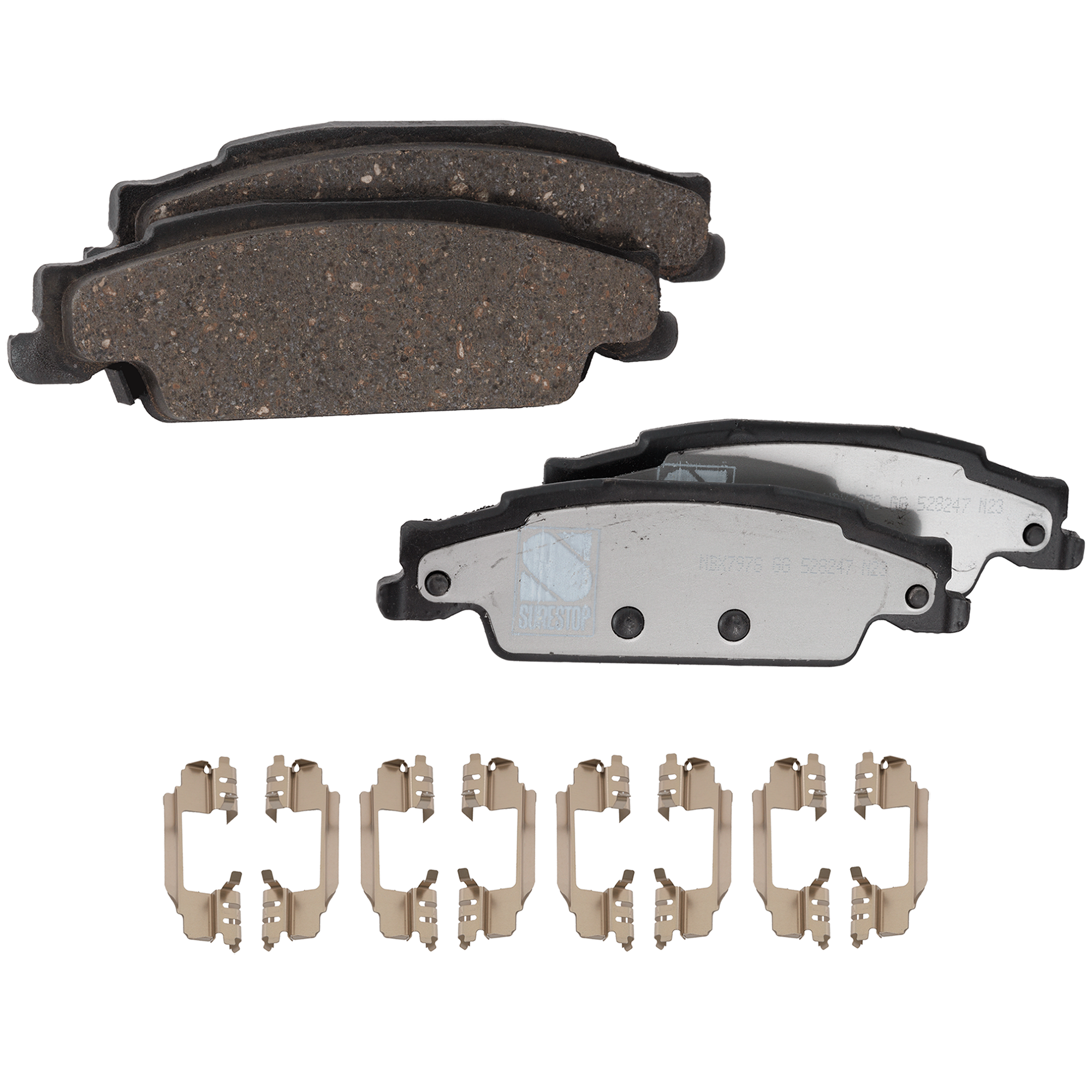 AM 3 SERIES 98-06 FRONT BRAKE PAD SET 2 Wheel Set SKU STPSSCP781 OEM 34111164498-34111164500-341167