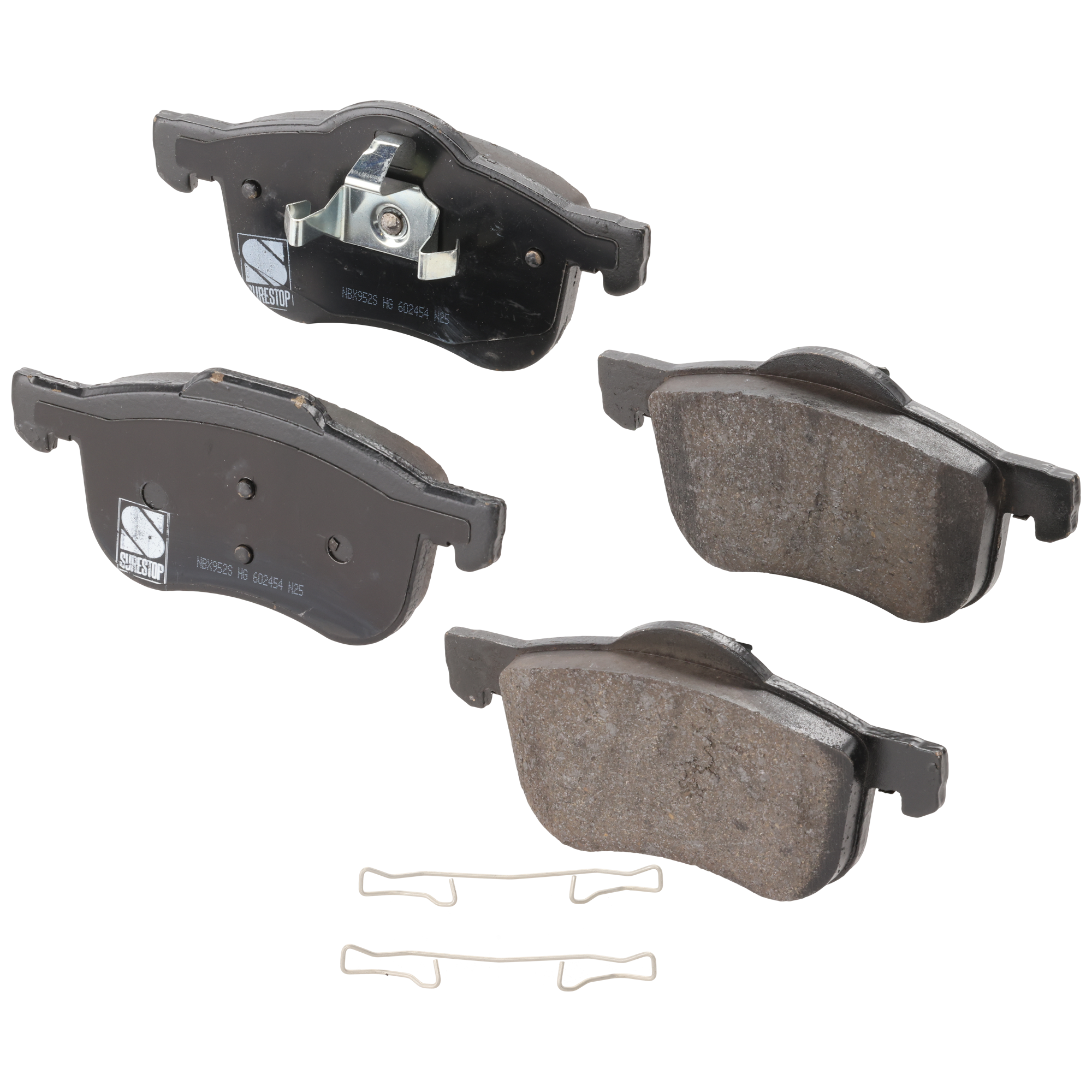 AM S80-99-06 S60-01-09 BRAKE PAD SET Front 2 Wheel Set SKU STPSSCP794 OEM 2724010-2743350-312625030-8623