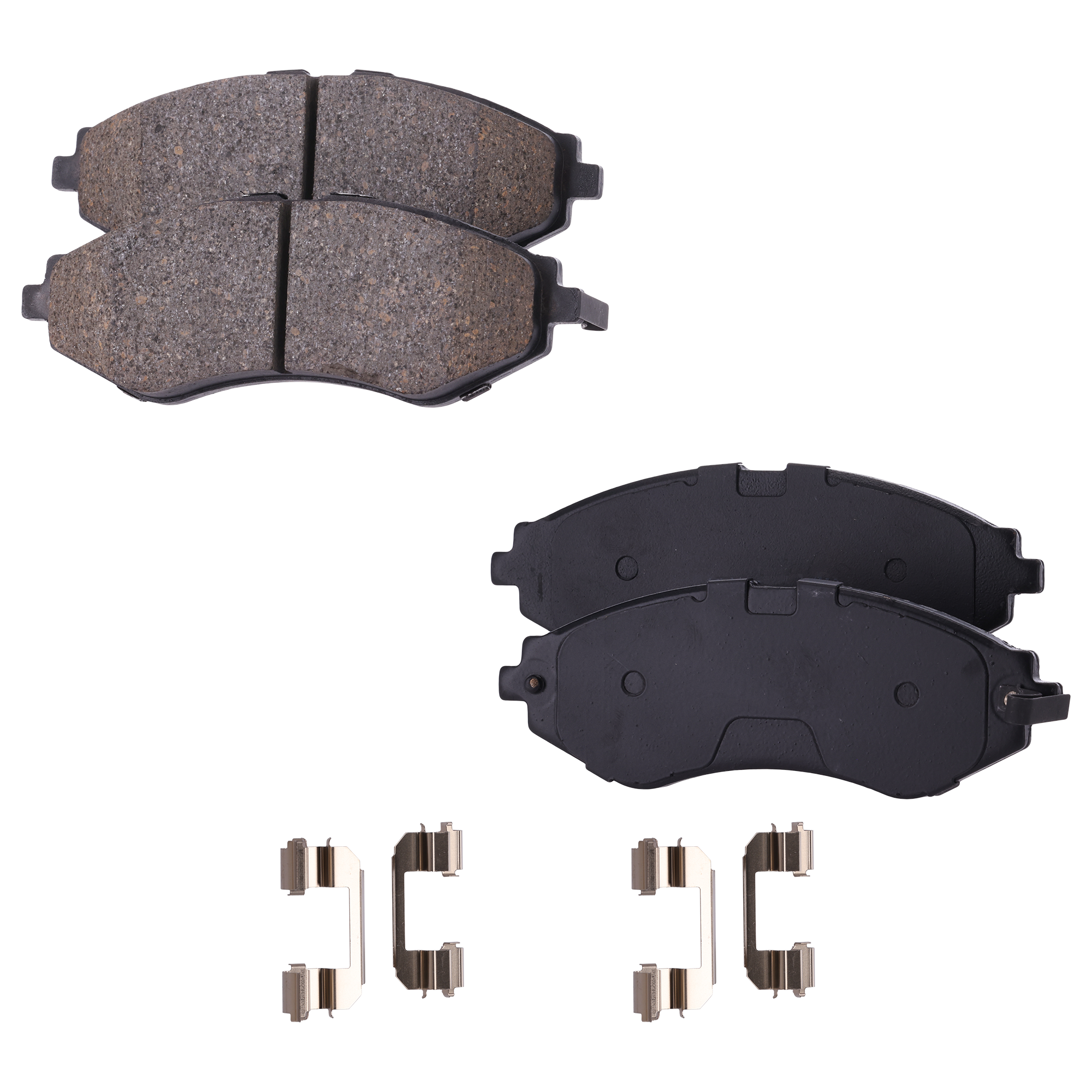 AM LANOS 99-02 AVEO 04-11 SPARK EV 14-16 FRONT BRAKE PAD SET 2 Wheel Set SKU STPSSCP797 OEM 96253383