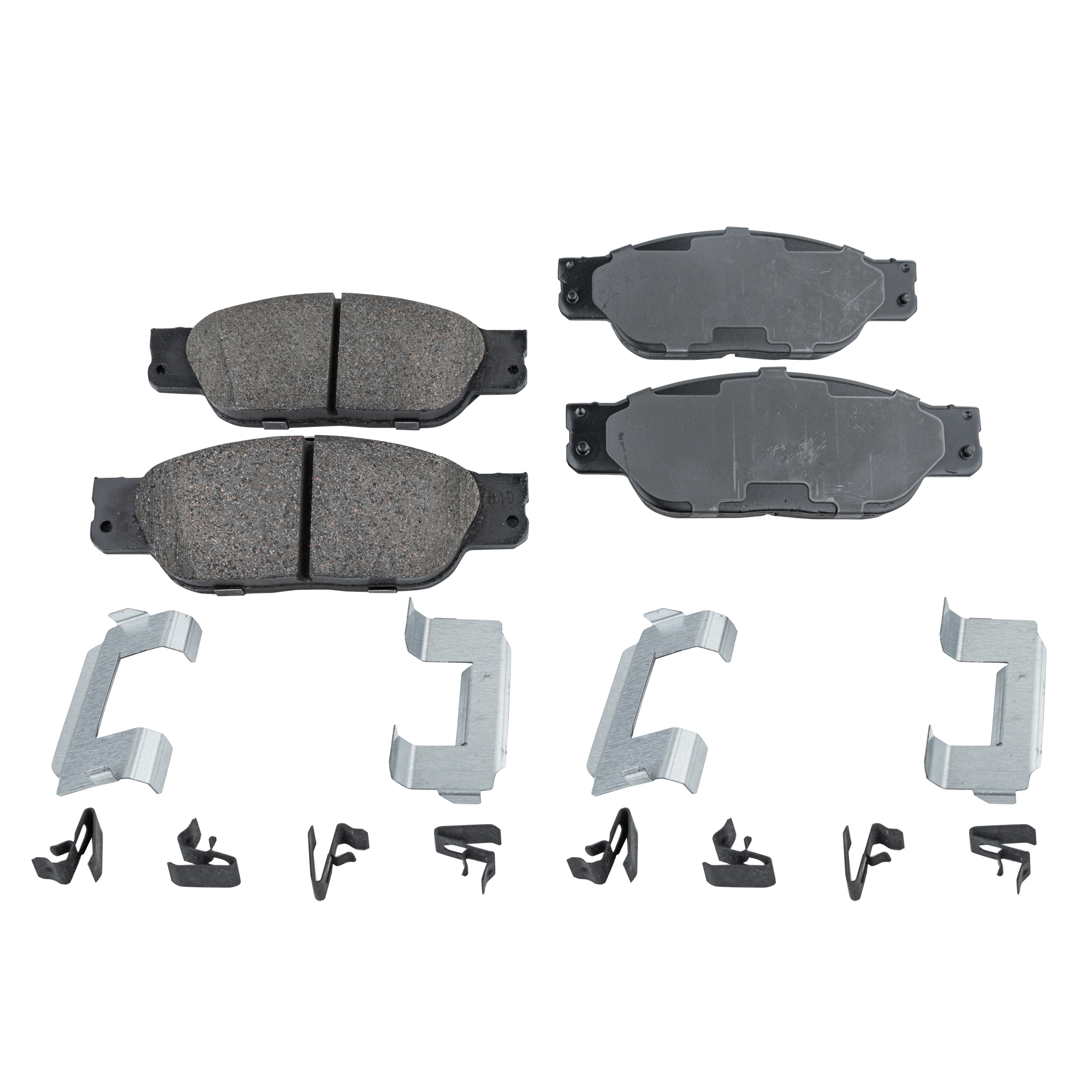 AM LS 00-06 S TYPE 00-02 THUNDERBIRD 02-05 BRAKE PAD SET Front 2 Wheel Set SKU STPSSCP805 OEM XW4Z2001AA