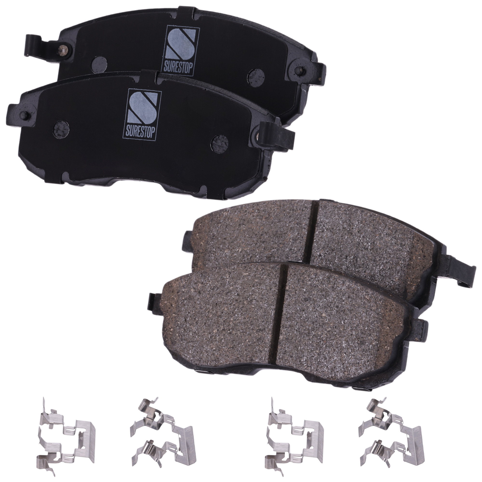 AM ALTIMA 02-06 SENTRA 11-19 FRONT BRAKE PAD SET 2 Wheel Set SKU STPSSCP815A OEM 410605Y725-410605Y790-410608J0