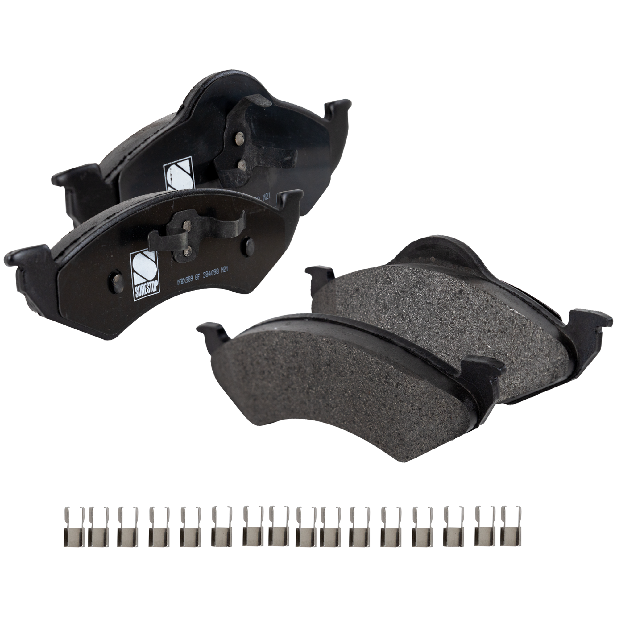 AM DAKOTA DURANGO 00-02 FRONT BRAKE PAD SET 2 Wheel Set SKU STPSSCP820 OEM 5016167AA 5016167AB 5016167AC