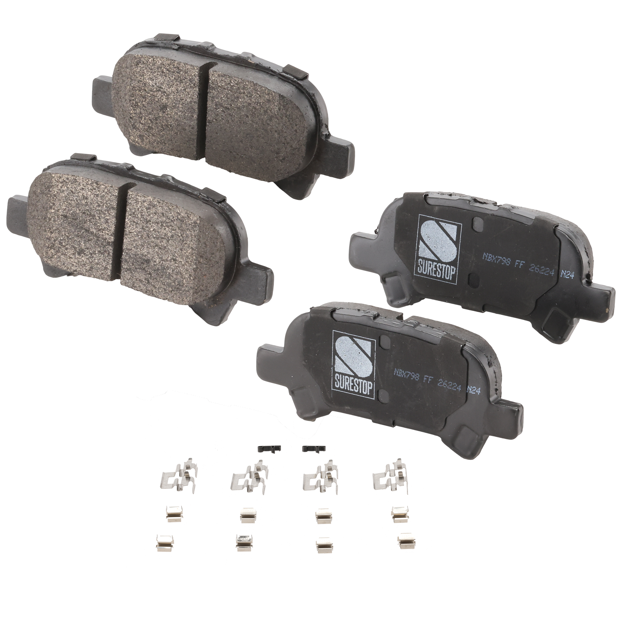 AM CAMRY 00-06 SOLARA 01-08 REAR BRAKE PAD SET 2 Wheel Set USA Built Vehicle SKU STPSSCP828 OEM 0446606030-0446633060-04466330