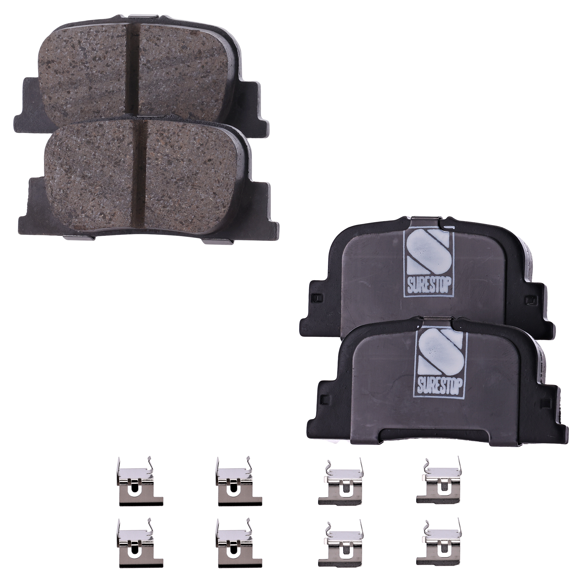 AM CAMRY ES300-00-01 TC 05-10 REAR BRAKE PAD SET 2 Wheel Set SKU STPSSCP835 OEM 0446632030-0446632040
