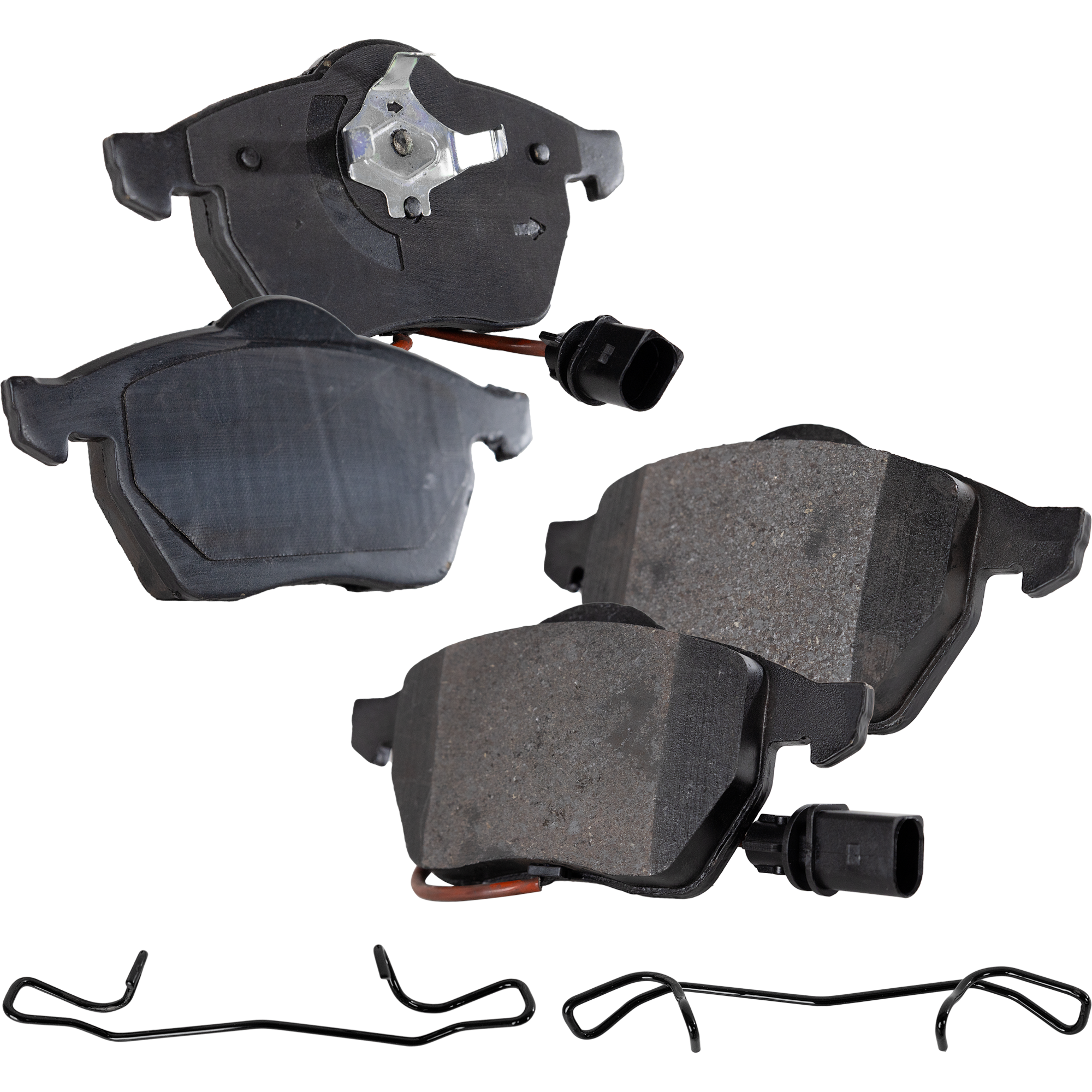 AM A6-98-06 A4-99-08 FRONT BRAKE PAD SET 2 Wheel Set SKU STPSSCP840 OEM 4B0698151B