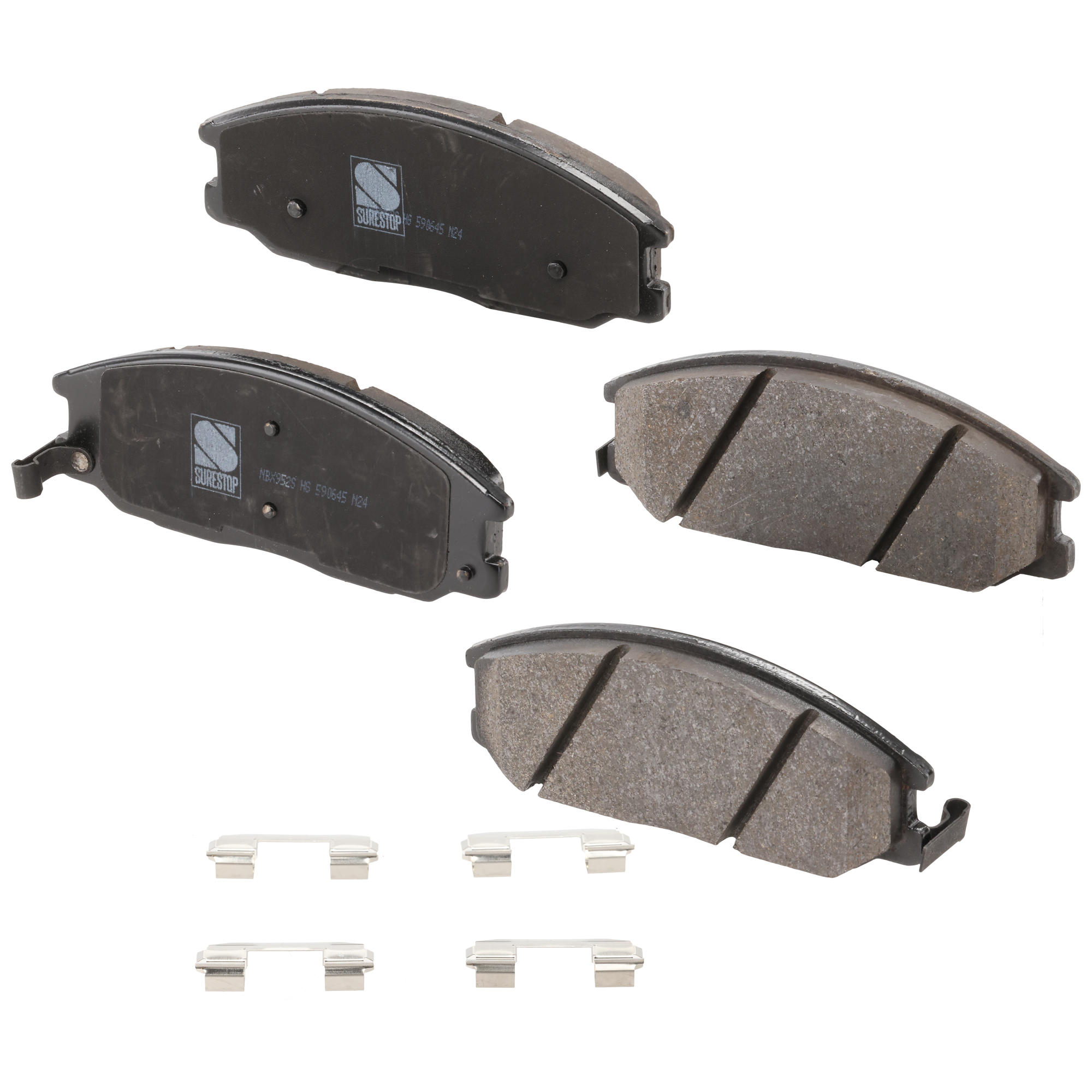 AM SORENTO 03-09 BRAKE PAD SET Front 2 Wheel Set SKU STPSSCP864 OEM 5810126A20-5810139A20-581013EU