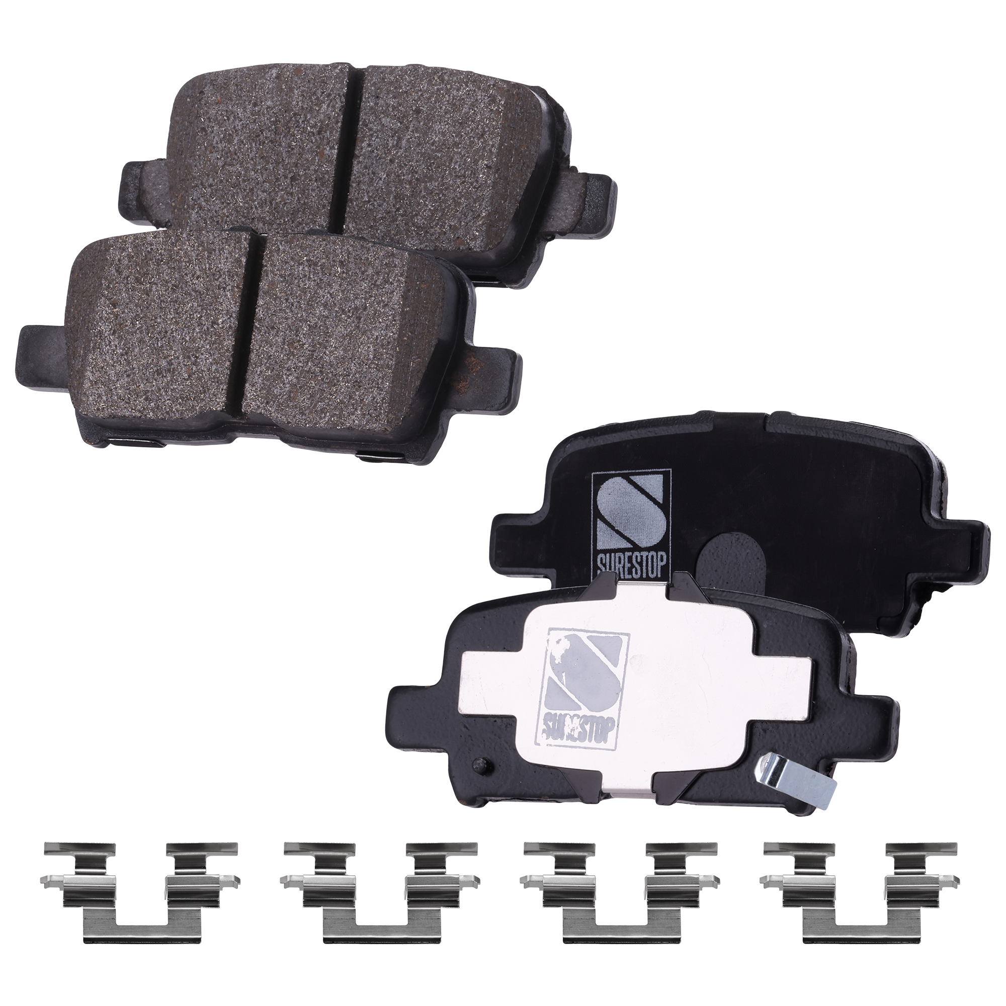 AM MDX 01-06 PILOT 03-08 ODYSSEY 02-04 BRAKE PAD SET Rear 2 Wheel Set SKU STPSSCP865 OEM 43022S0XA00-43022S0XA01-43022S