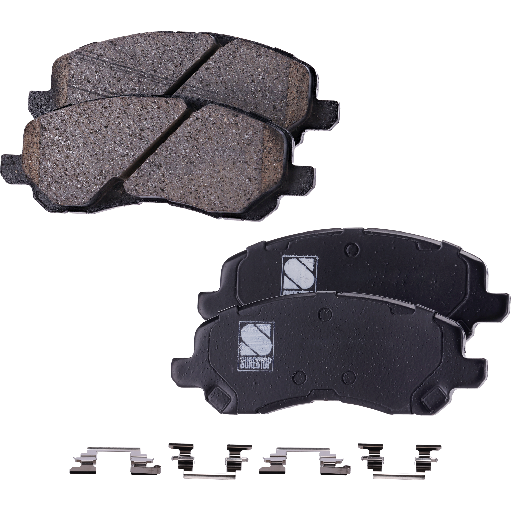 AM LANCER 04-11 CALIBER 07-09 FRONT BRAKE PAD SET 2 Wheel Set SKU STPSSCP866 OEM 5191217AA 5191229AA 4605A261-4