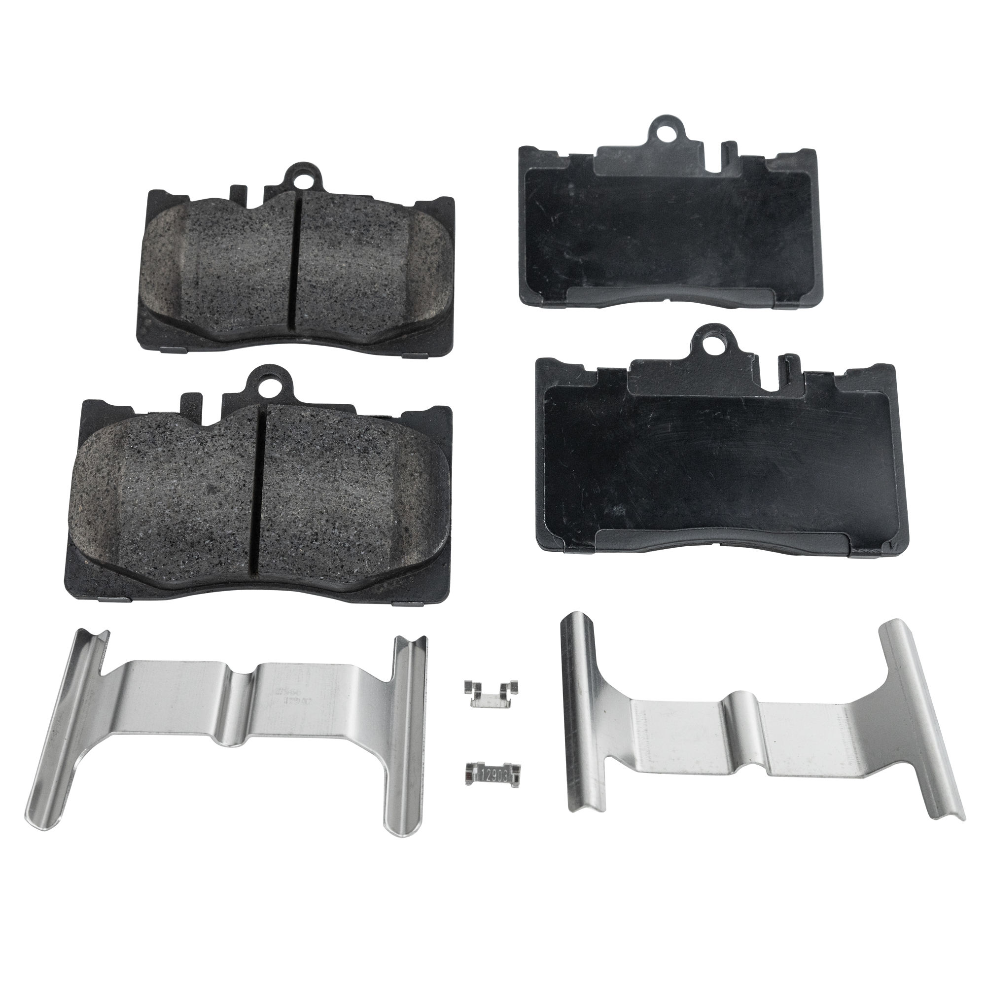AM LS430-01-06 FRONT BRAKE PAD SET 2 Wheel Set SKU STPSSCP870 OEM 0446550170-0446550171-04465502