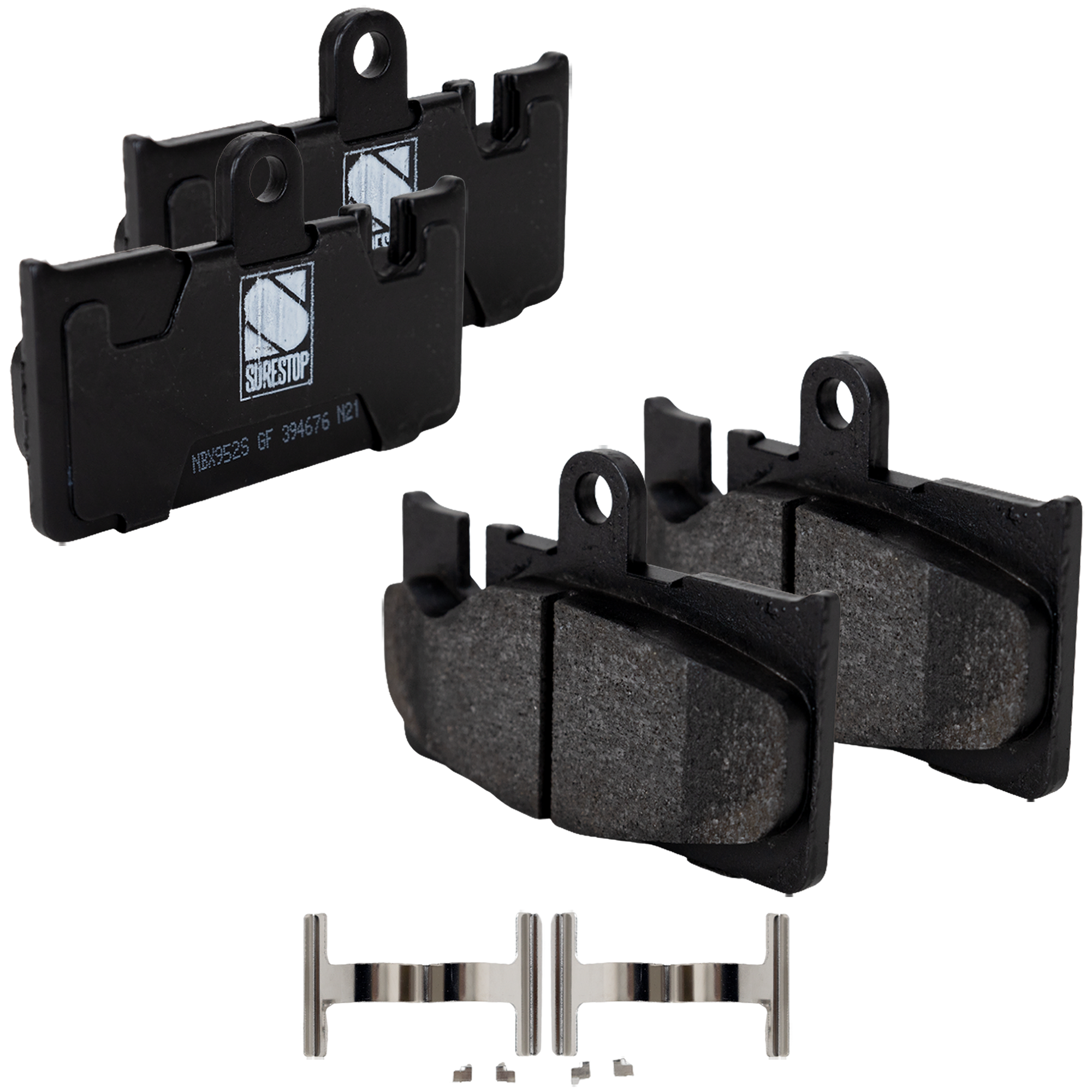 AM LS430-01-06 REAR BRAKE PAD SET 2 Wheel Set SKU STPSSCP871 OEM 0446650090-0446650091