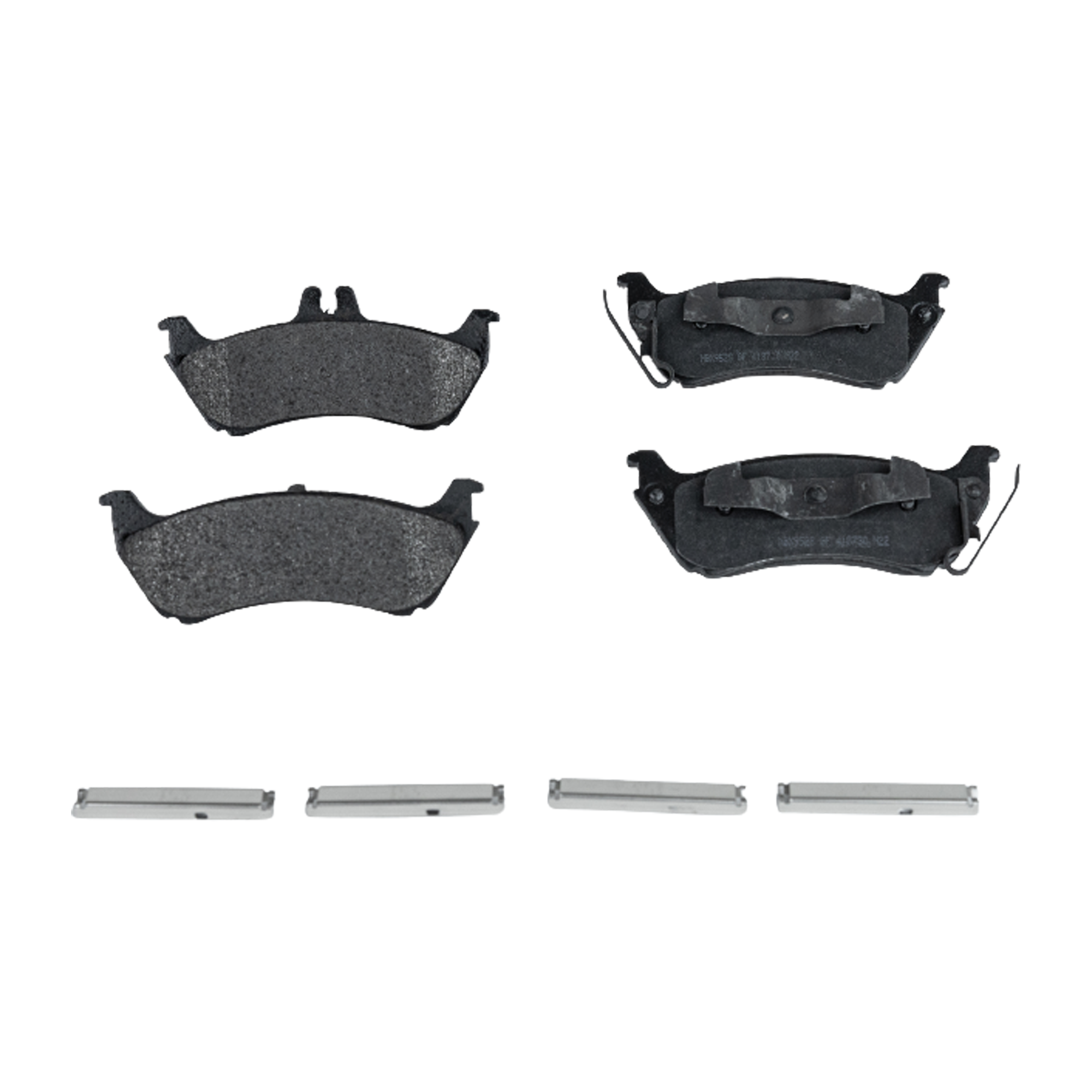 AM ML320-98-03 ML350-03-05 ML430-99-99 REAR BRAKE PAD SET 2 Wheel Set SKU STPSSCP875 OEM 1634200520