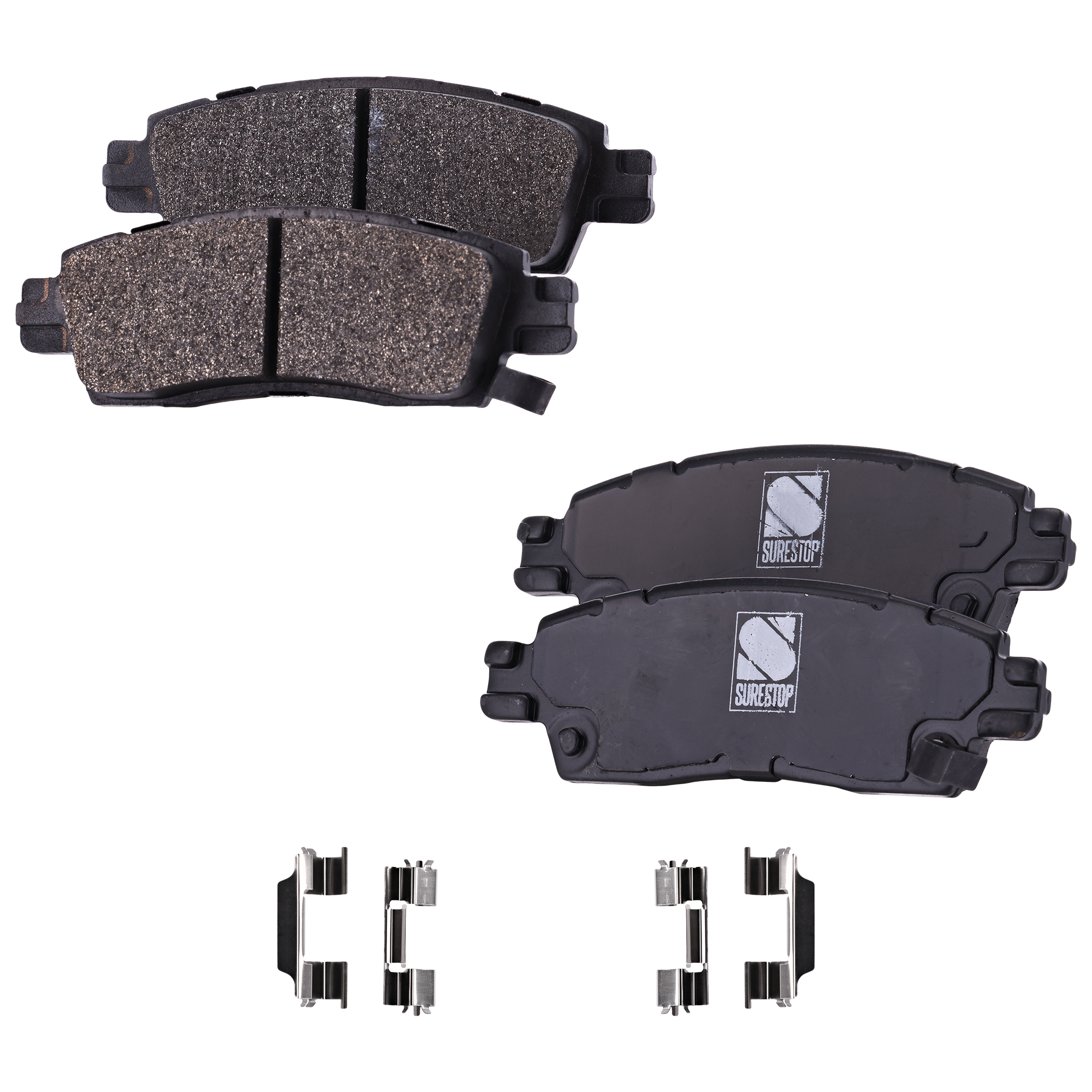 AM TRAILBLAZER ENVOY 02-09 REAR BRAKE PAD SET 2 Wheel Set SKU STPSSCP883 OEM 15855898-19122385-19149111-191